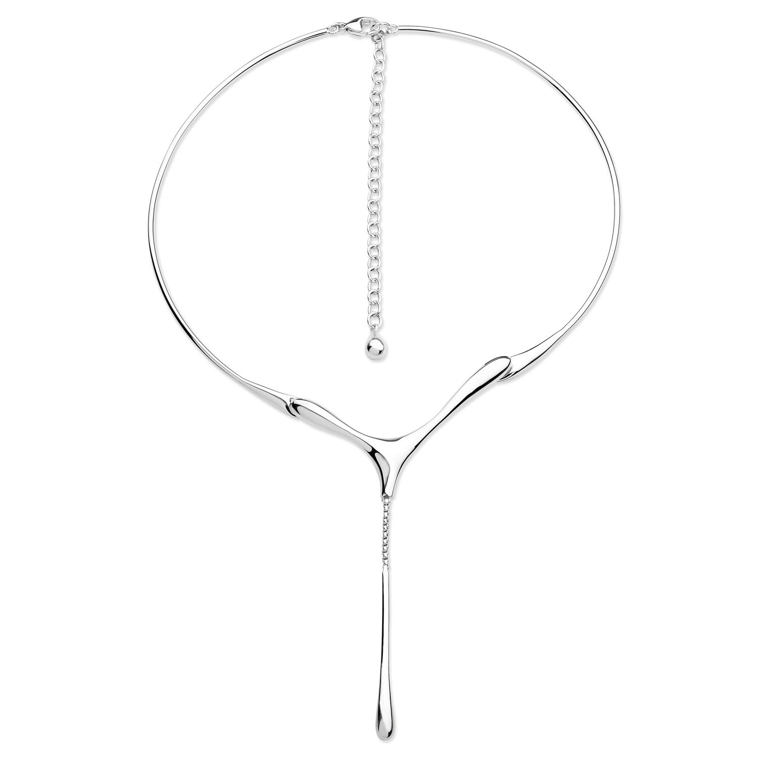 Women’s Silver One Drop Necklace Lucy Quartermaine