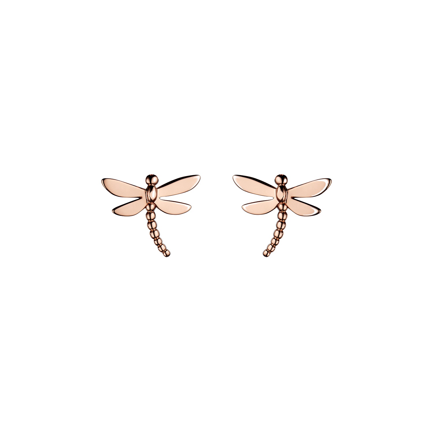 Women’s Rose Gold Vermeil Dragonfly Earrings Steff Jewellery