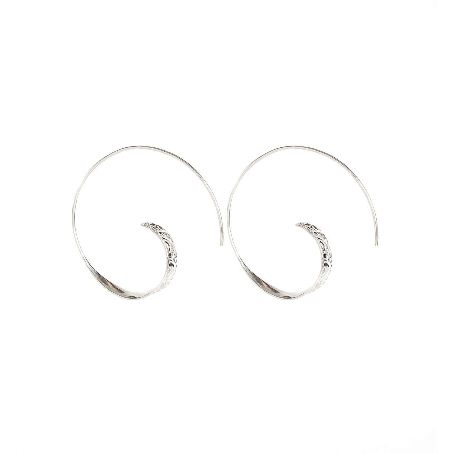 Women’s Silver Hairbun Earrings Báº¡c - Jewelry as Future Heirloom