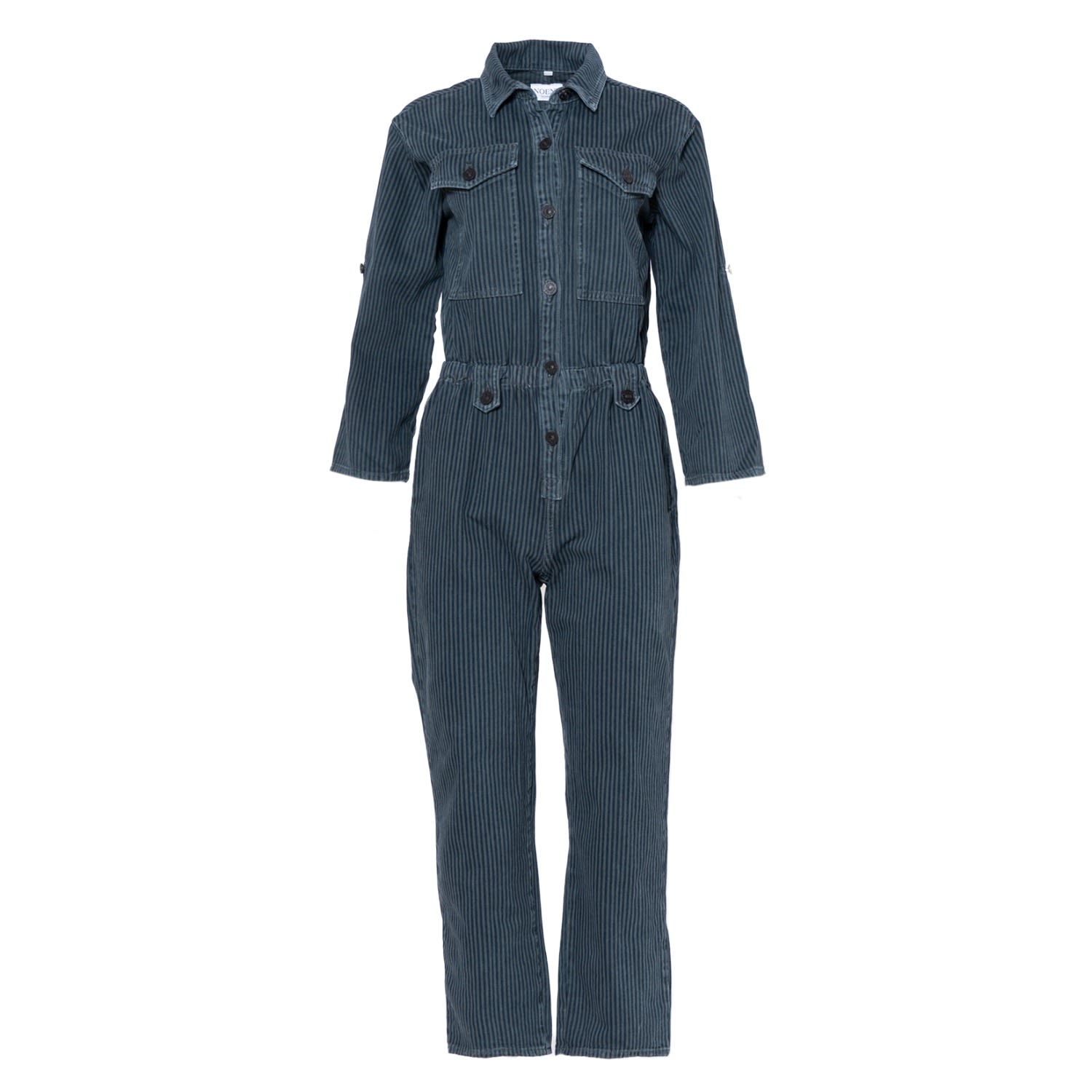 Women’s Blue Britt Elastic Waist Jumpsuit In Gaffney Extra Small Noend Denim