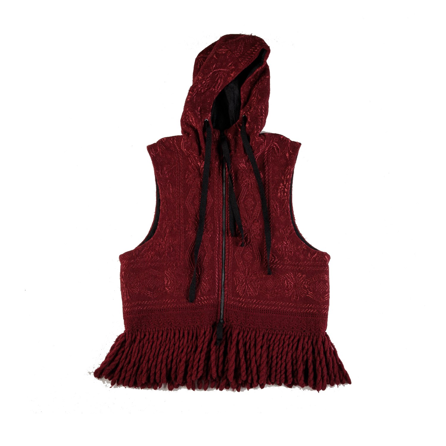 Men’s Red Beliner Vest Wine Small Zsigmond