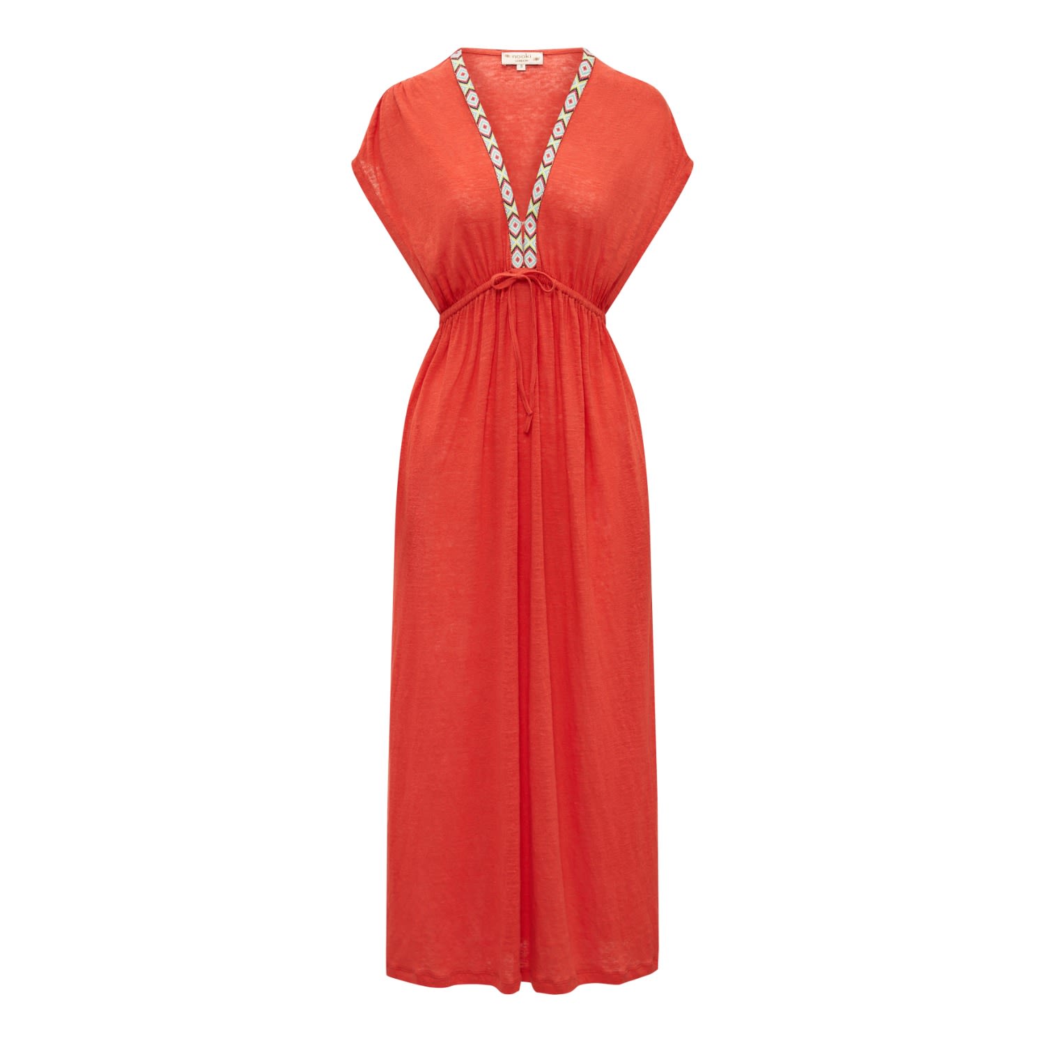 Women’s Yellow / Orange Lucia Maxi - Yellow & Orange Small Nooki Design