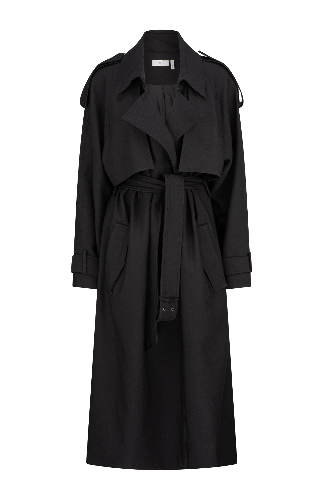 Women’s The Trench Coat - Black Extra Small Atoir