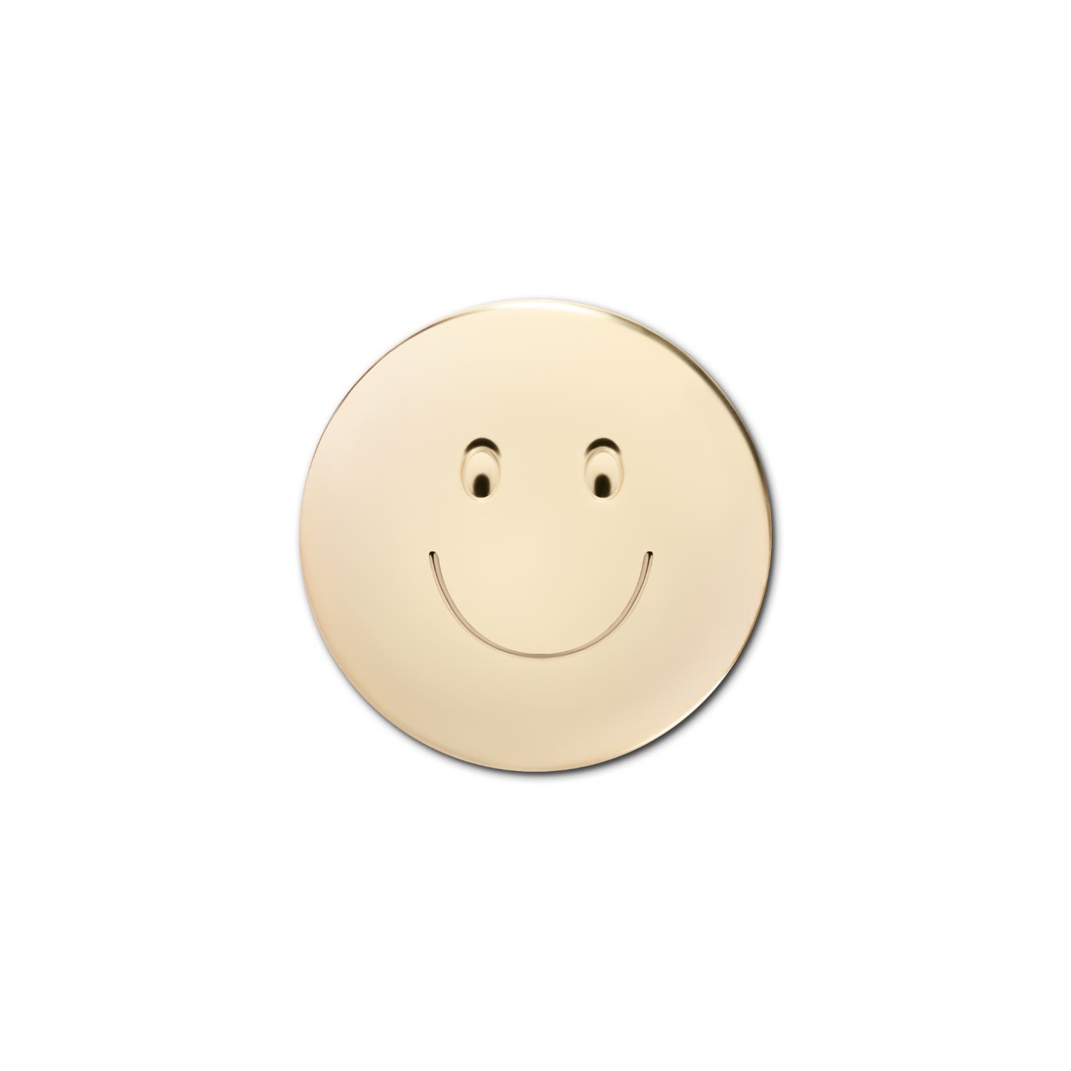Women’s Golden Pin Smiley Face Make Heads Turn
