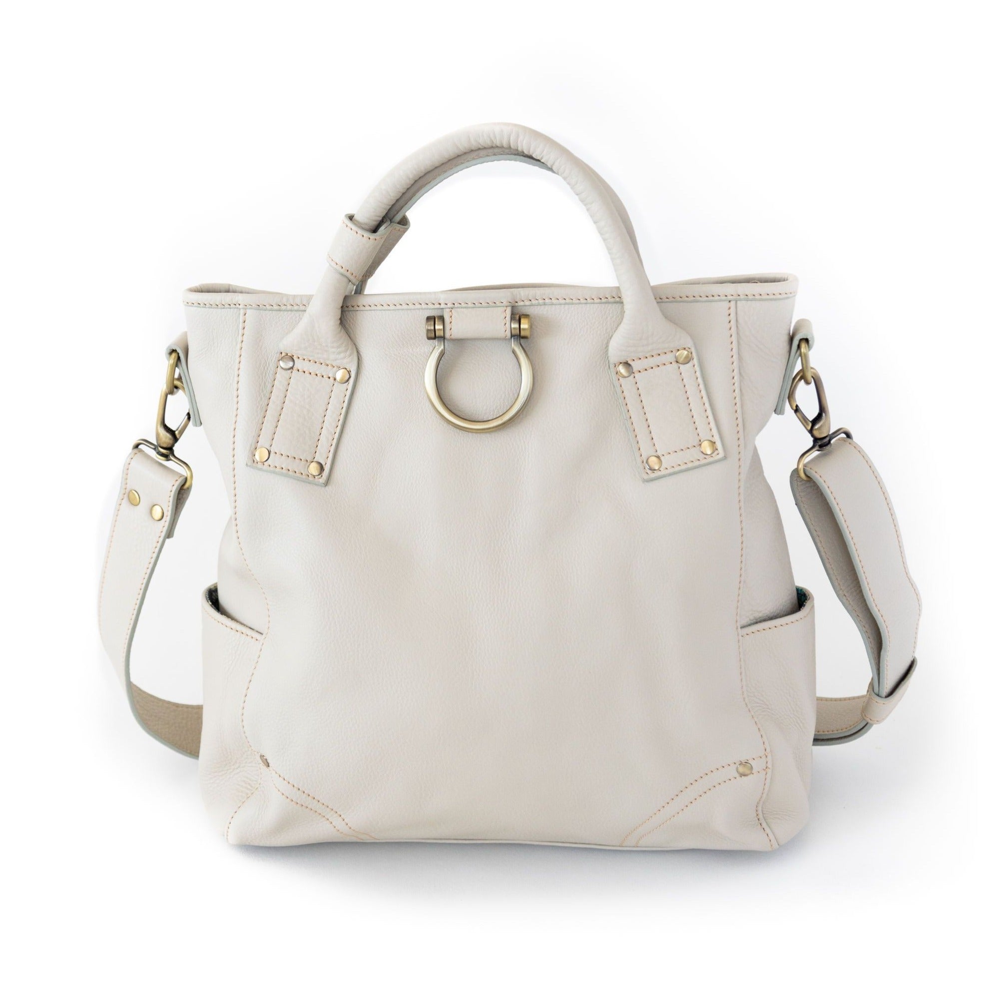 Women’s Neutrals / Grey Chloe Convertible Backpack & Crossbody Bag - Smoke One Size Sapahn