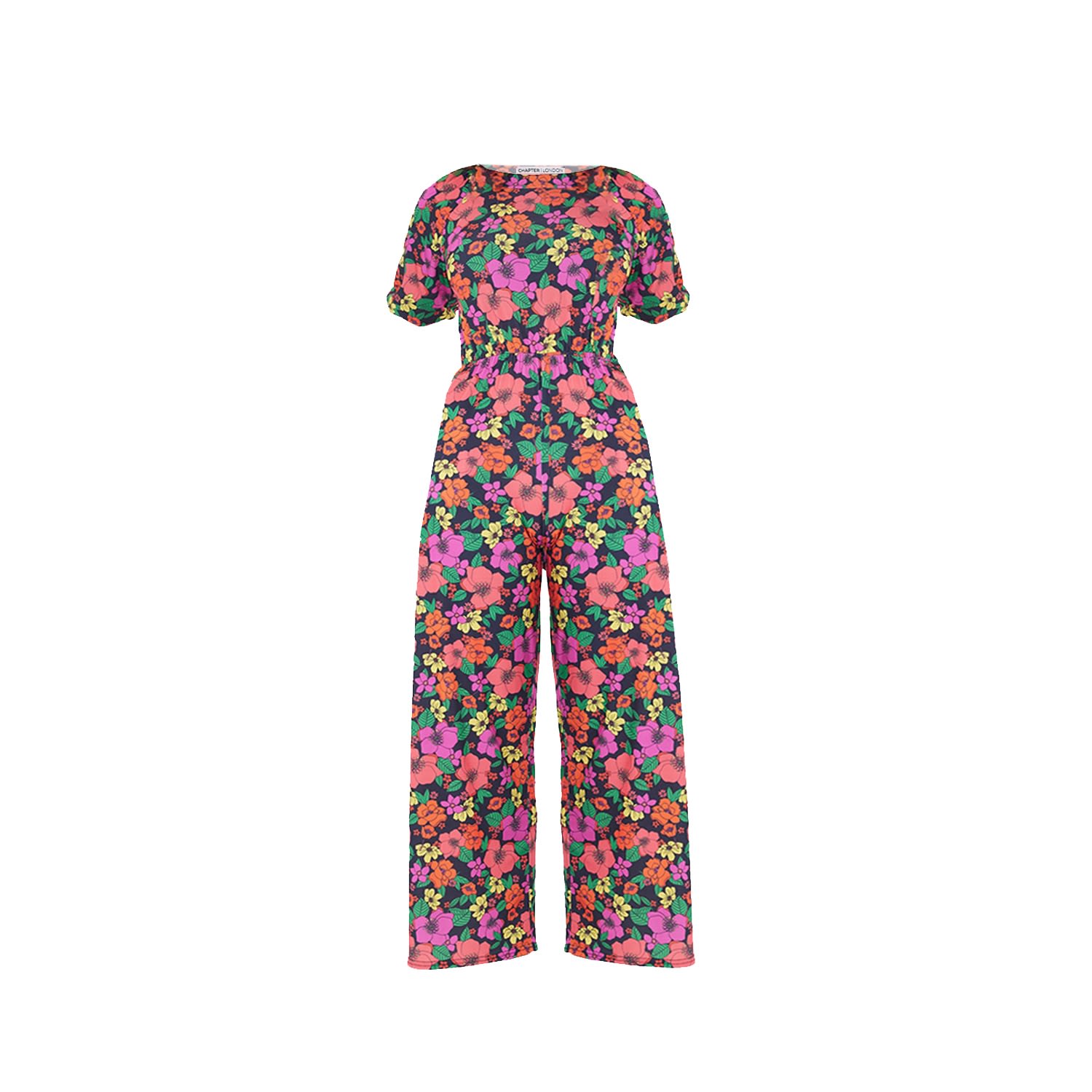 Women’s Nia Jumpsuit - Floral Print Extra Large Chapter London