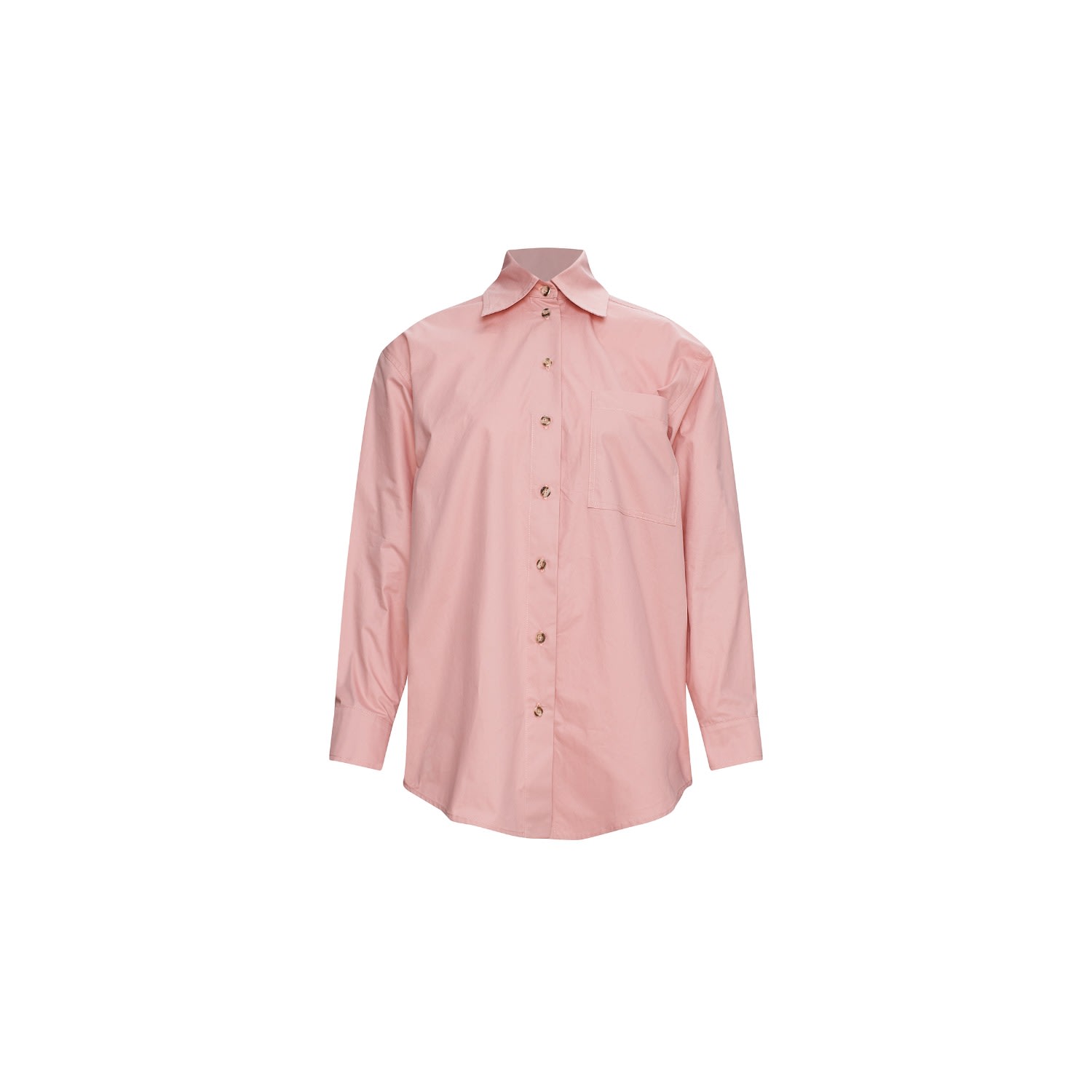 Women’s Pink / Purple Oversize Shirt - Pink Extra Small PliÃ©