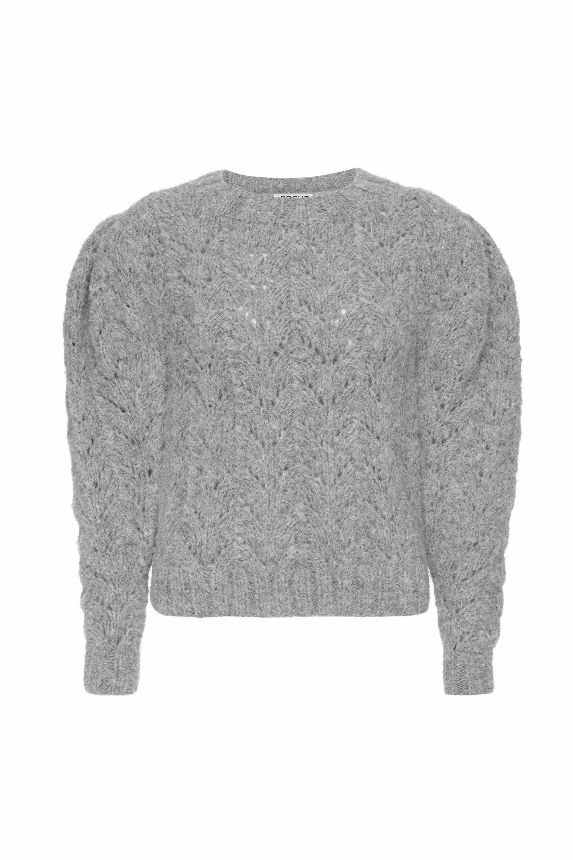 Women’s Ivy Sweater - Light Heather Grey Extra Small St. Roche