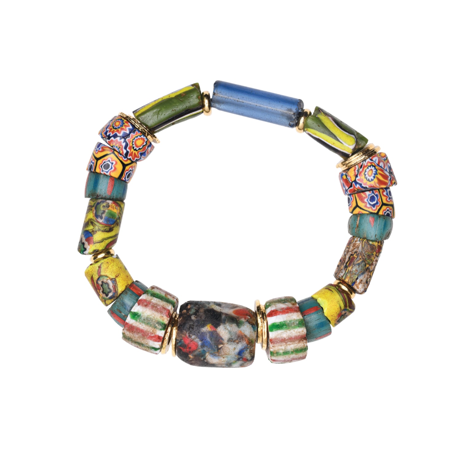 Women’s Binibeca Antique Venetian Beads Bracelets / Eleven Binibeca Design