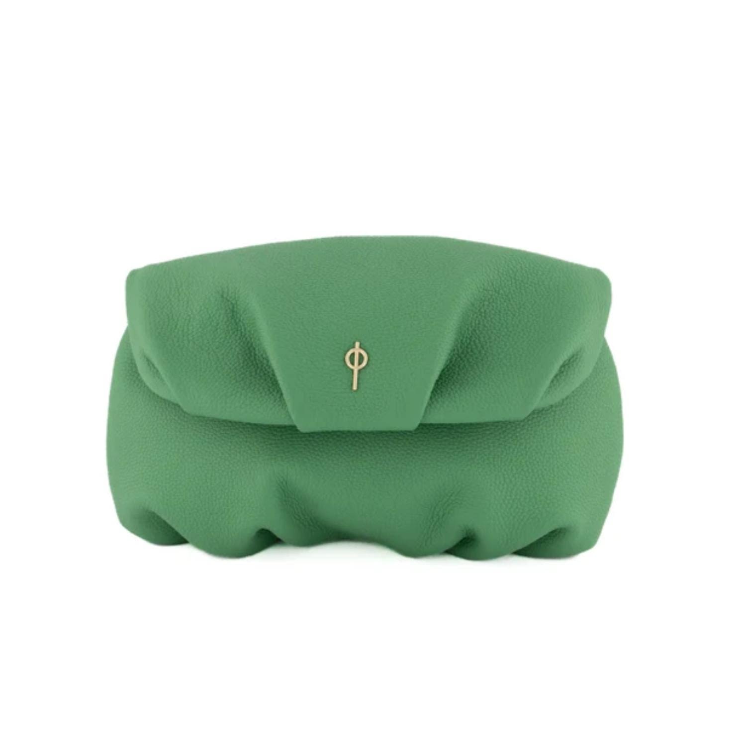 Women’s Leda Floater Green / Leather Clucth Otrera