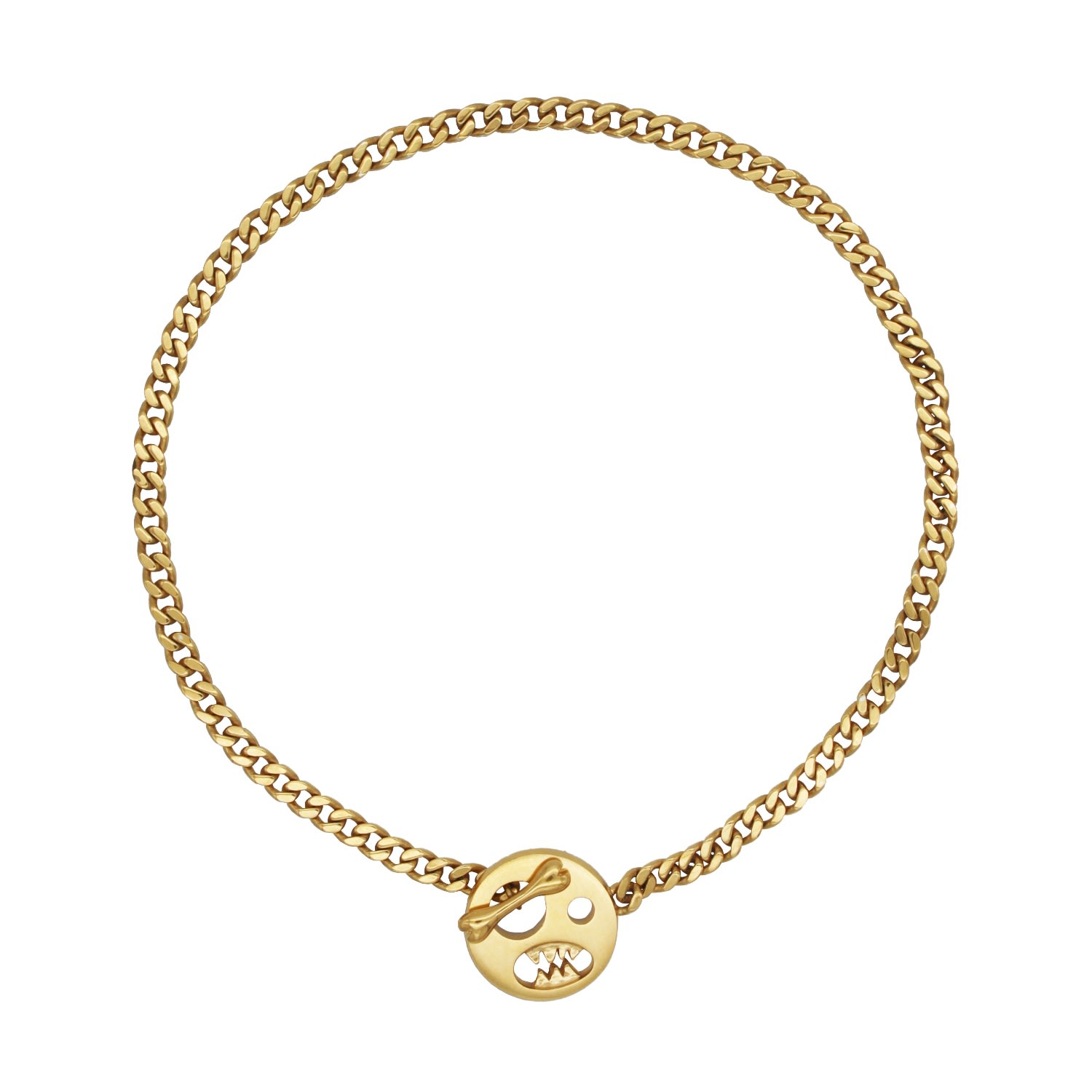 Women’s Gold Rawr Necklace With Cuban Chain Iona Hindmarch Bisset