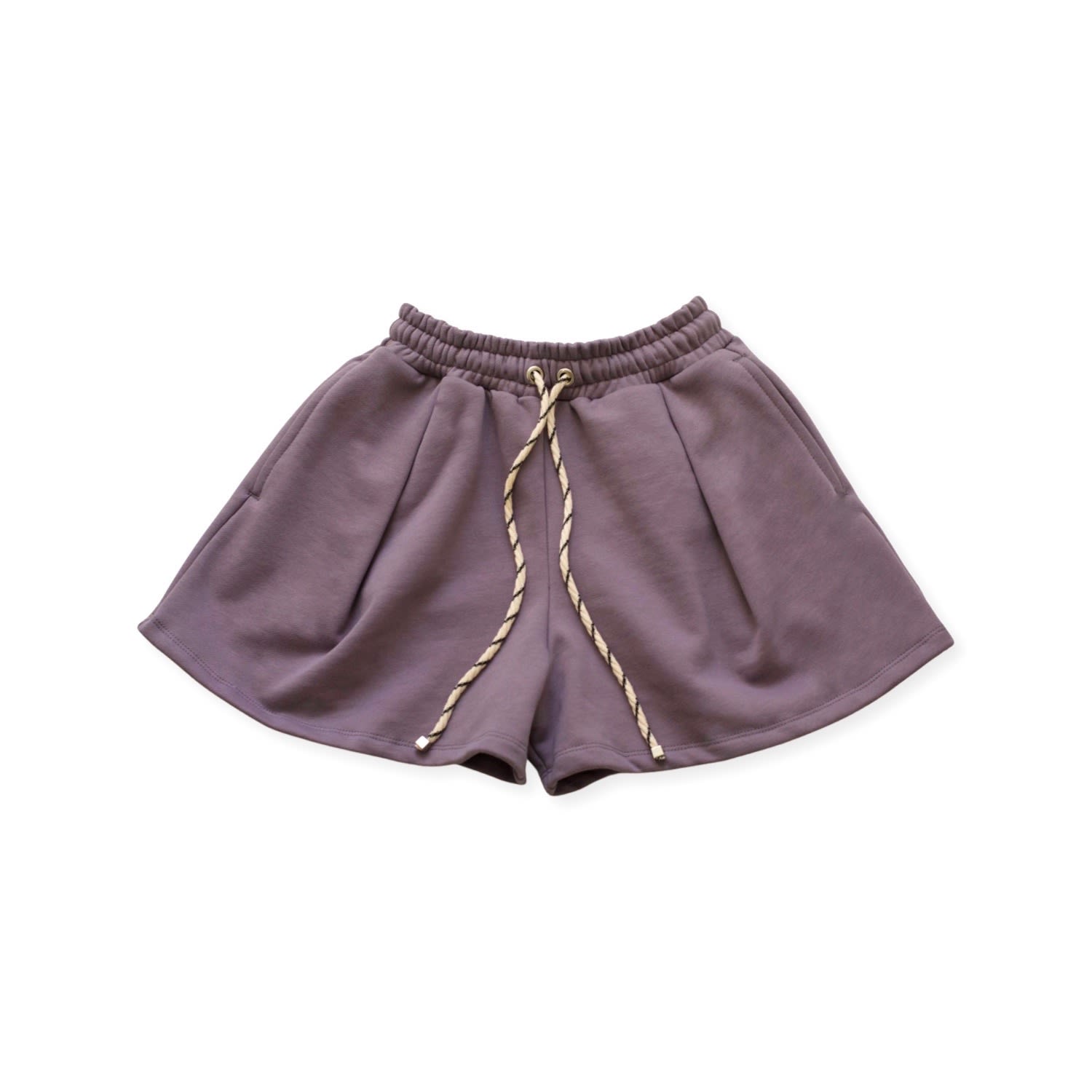 Pink / Purple Aphrodite Pleated Shorts - Pink & Purple Extra Small Bradford Row