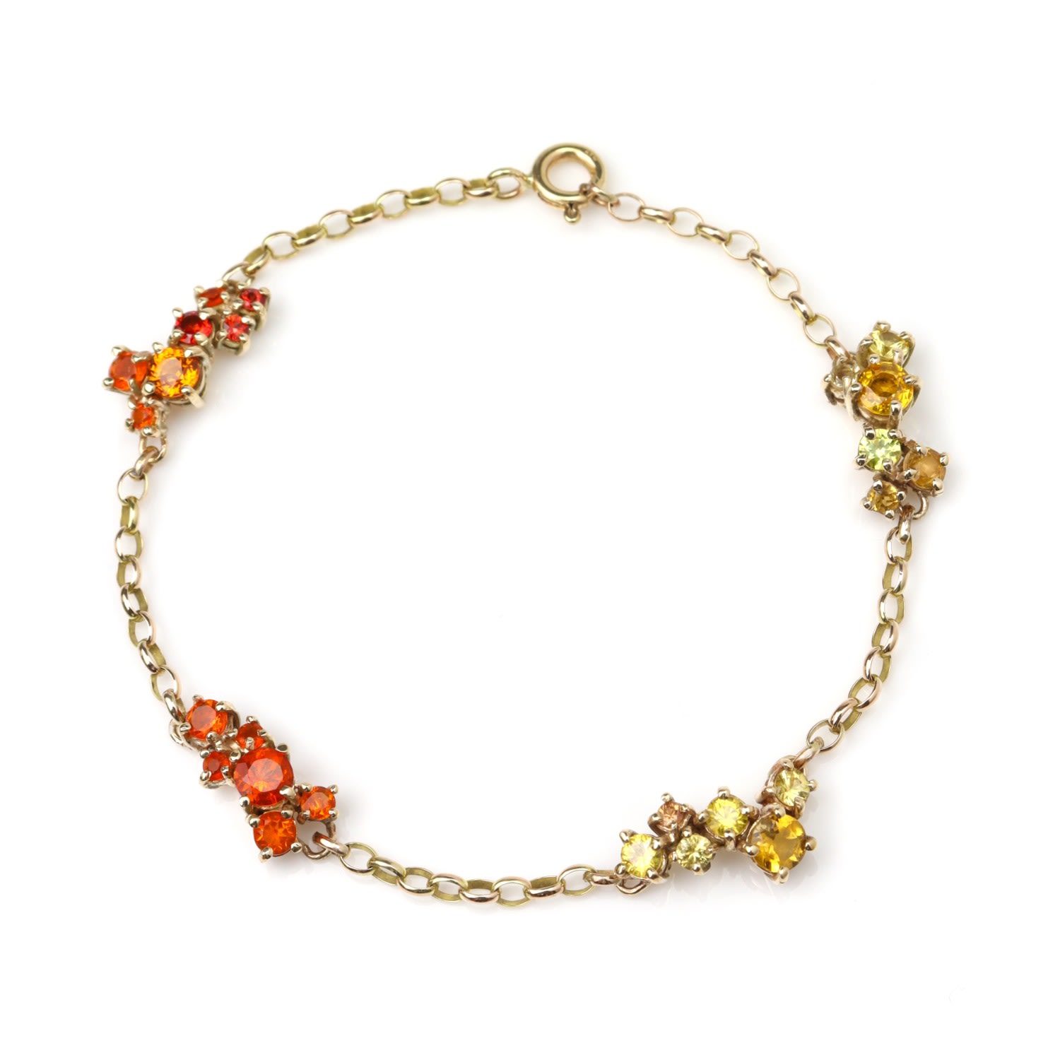 Women’s Yellow / Orange Autumn Gold Bracelet Gabriella Alicia