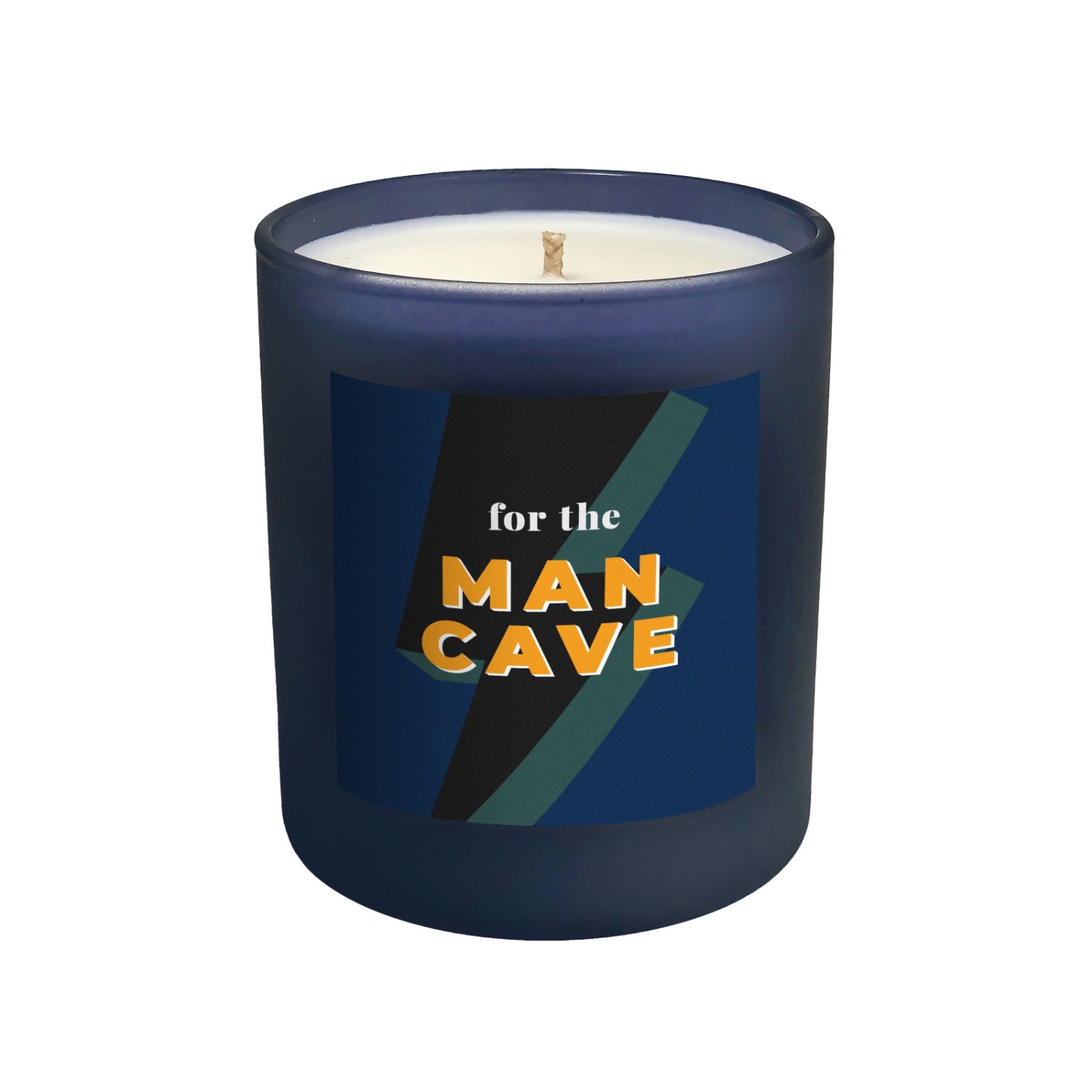Green / Black / Blue Man Cave - Juniper Midi Refillable Men’s Candle Little Karma Co. Ltd