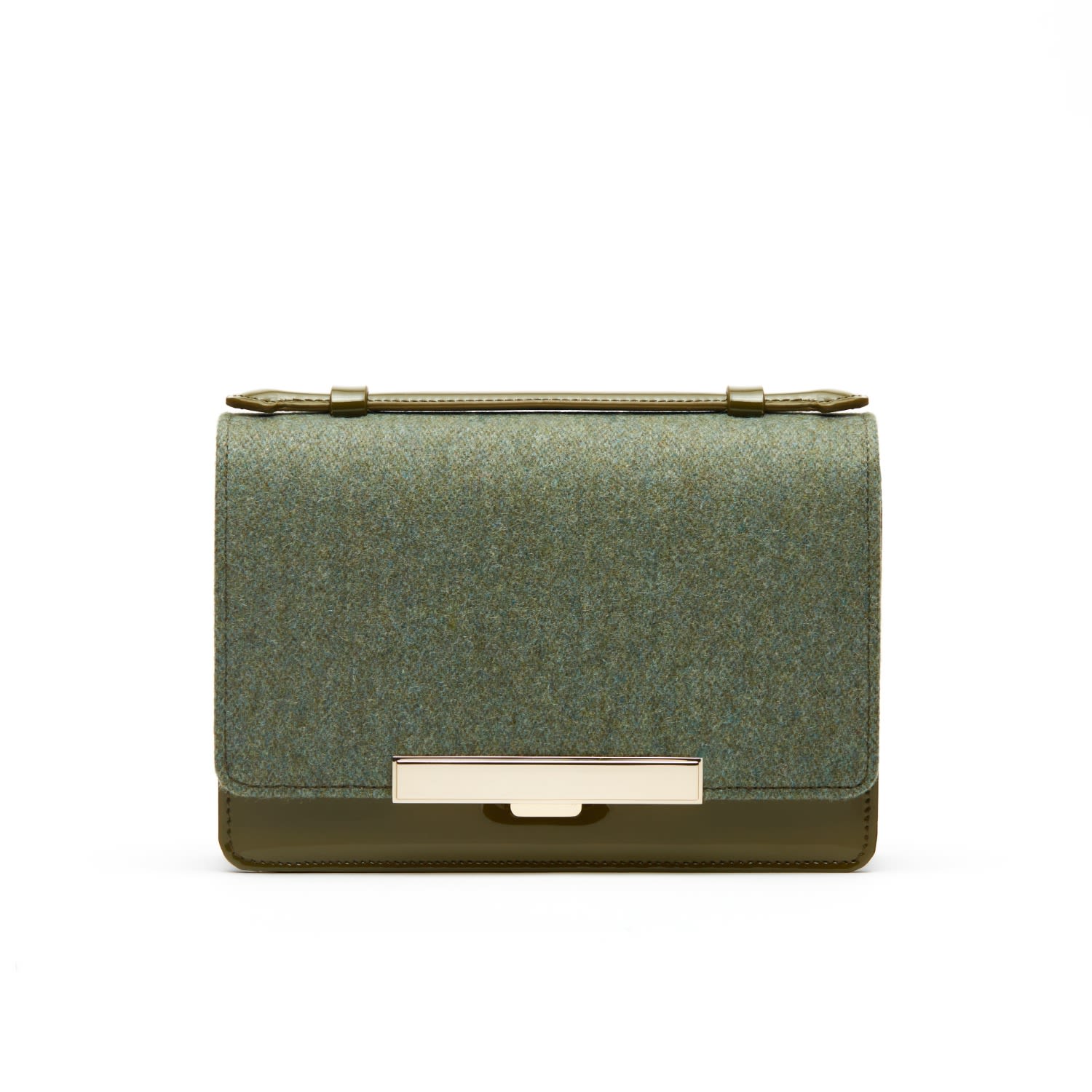 Women’s Dr. Clutch - Compact Purse - Kaki Green Color Danni Ro