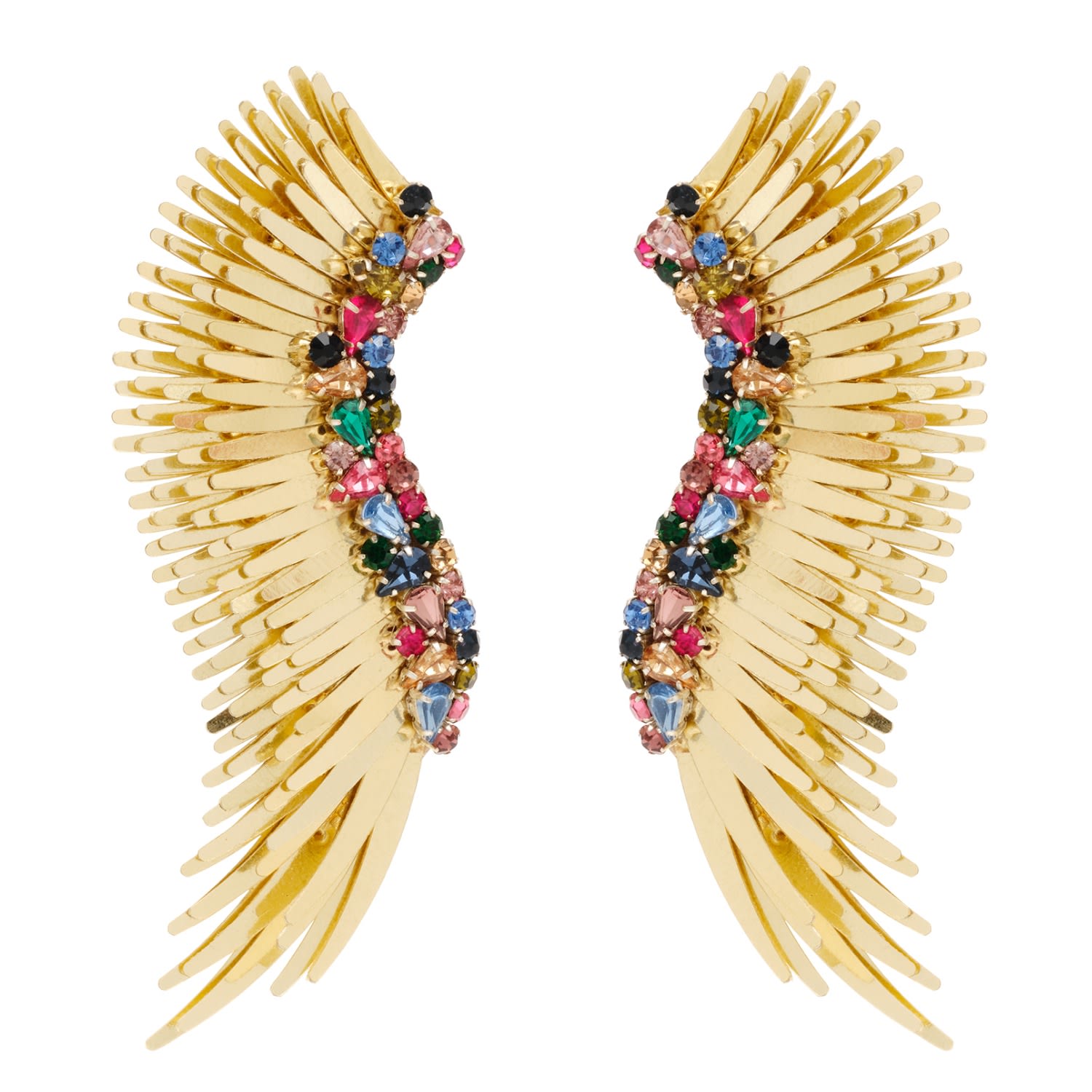 Women’s Mega Madeline Earrings Gold Multi Mignonne Gavigan