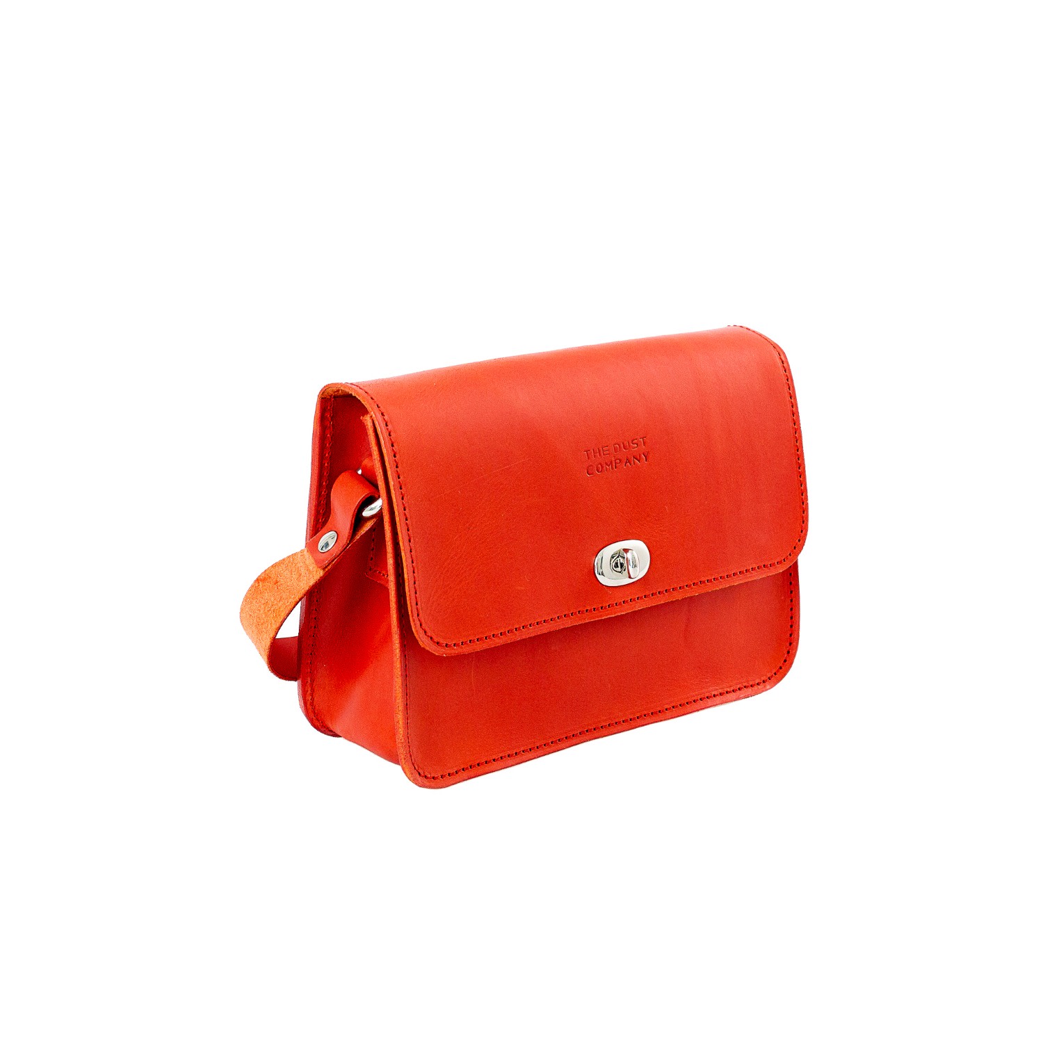 Women’s Leather Crossbody Cuoio Red The Dust Company