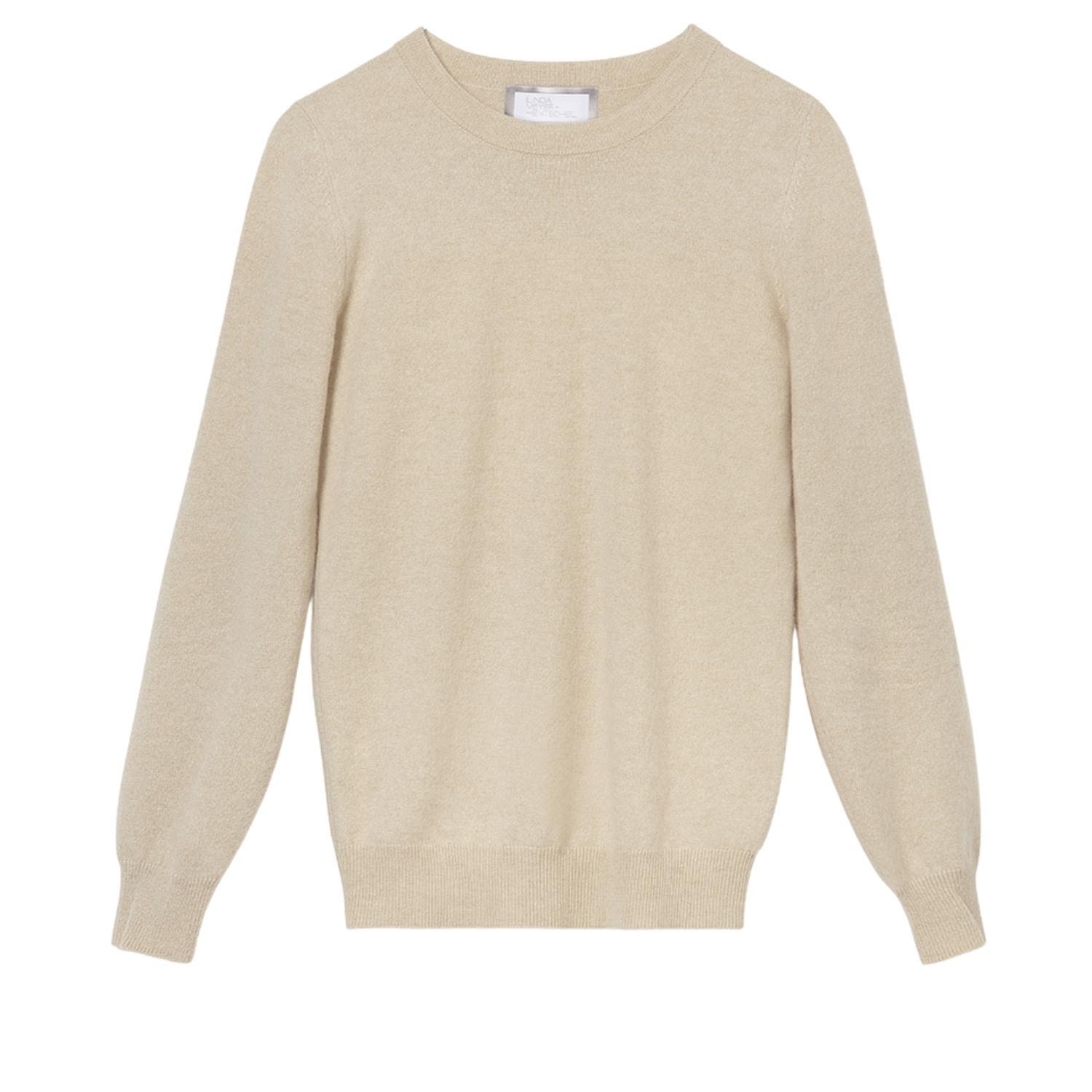 Women’s Neutrals The Four Seasons Cashmere Sweater - Natural Beige Small Linda Meyer-Hentschel