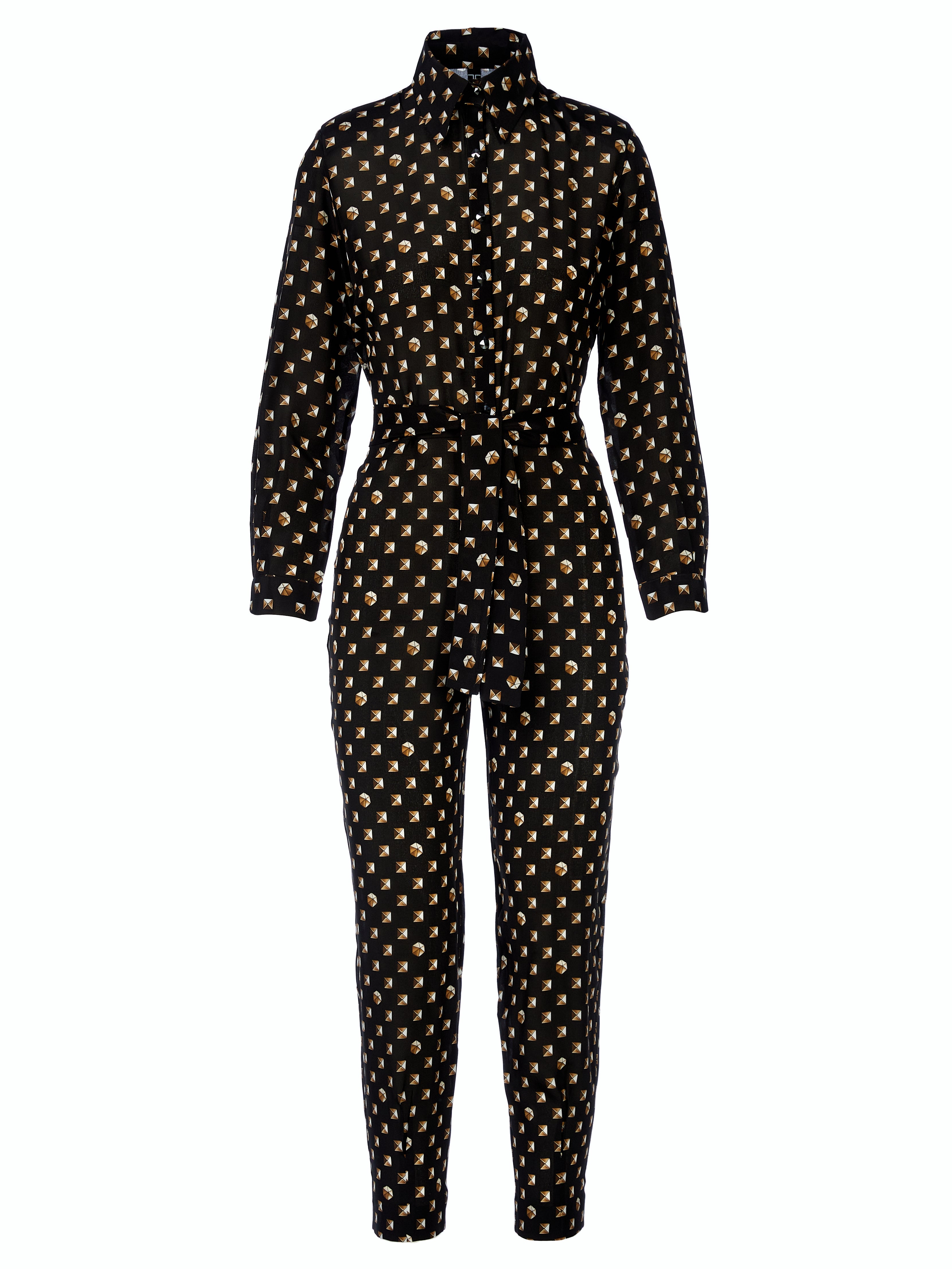 Women’s Black Golden Hour Jumpsuit Small Tessitura