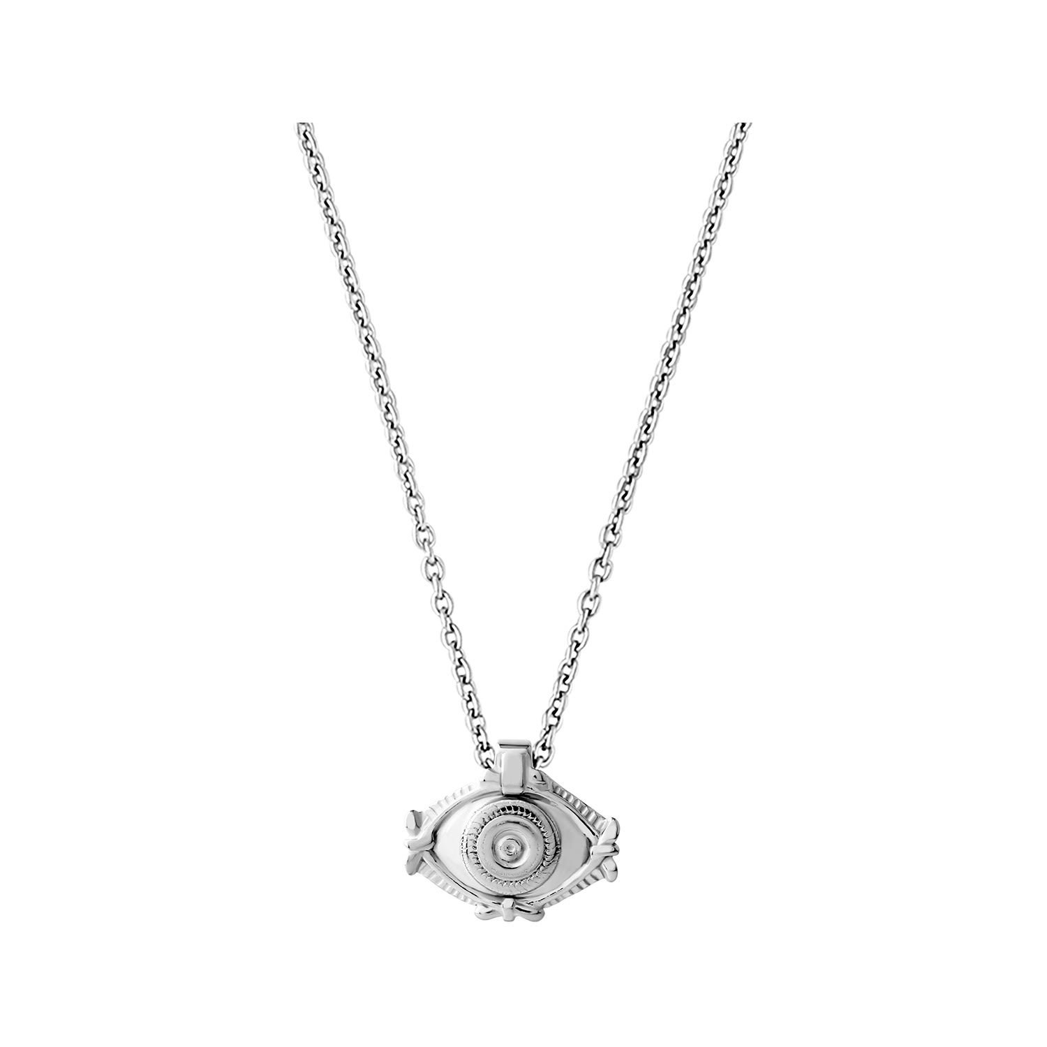Women’s Silver Protection Eye Charm Necklace Astor & Orion