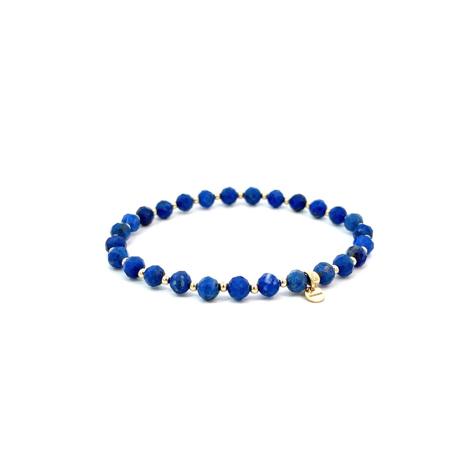 Women’s Blue Leena Lapis Lazuli Diamond Cut Bracelet Gosia Orlowska