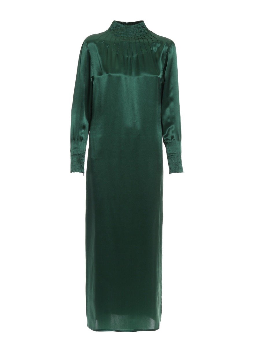 Women’s Camilla Dress Green Small Helene Galwas