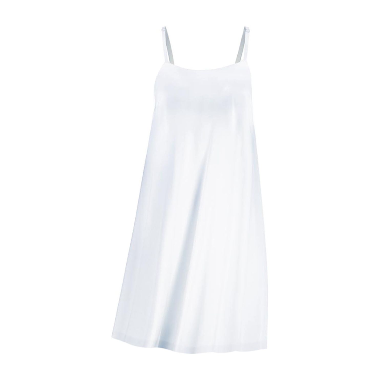 Women’s Midi Trapeze Dress ’Aphrodite’ In Milk White Large Alas Silk Renata Ambrazieje