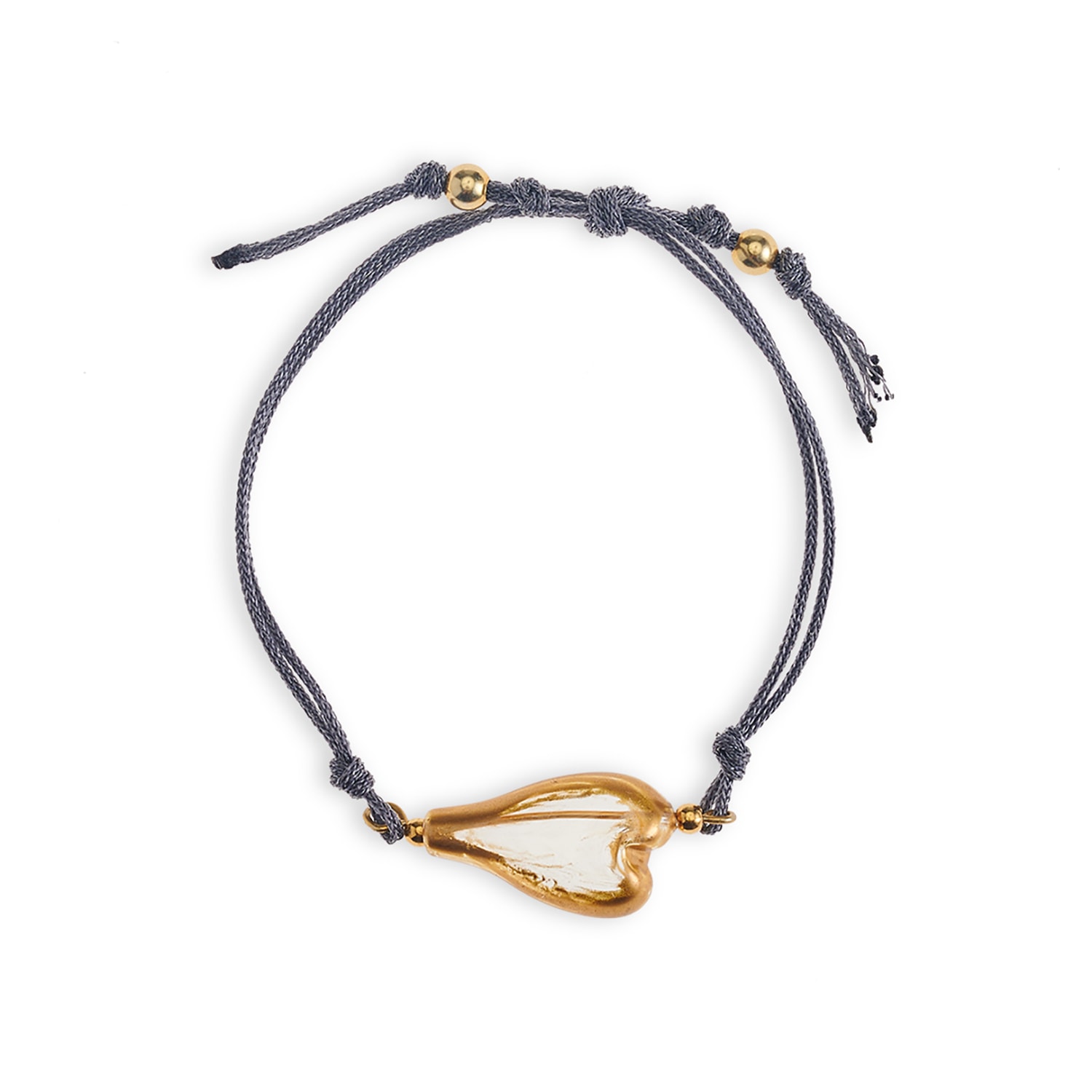 Women’s Grey / Gold Hedera Slim Bracelet Sugibi Shop