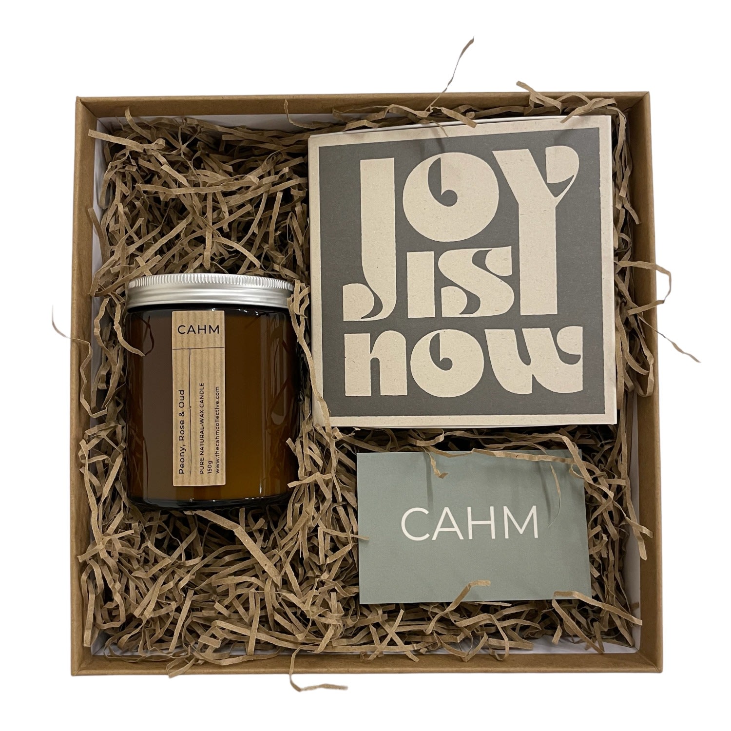 Black Candle & Joy Is Now Matches Gift Set Cahm