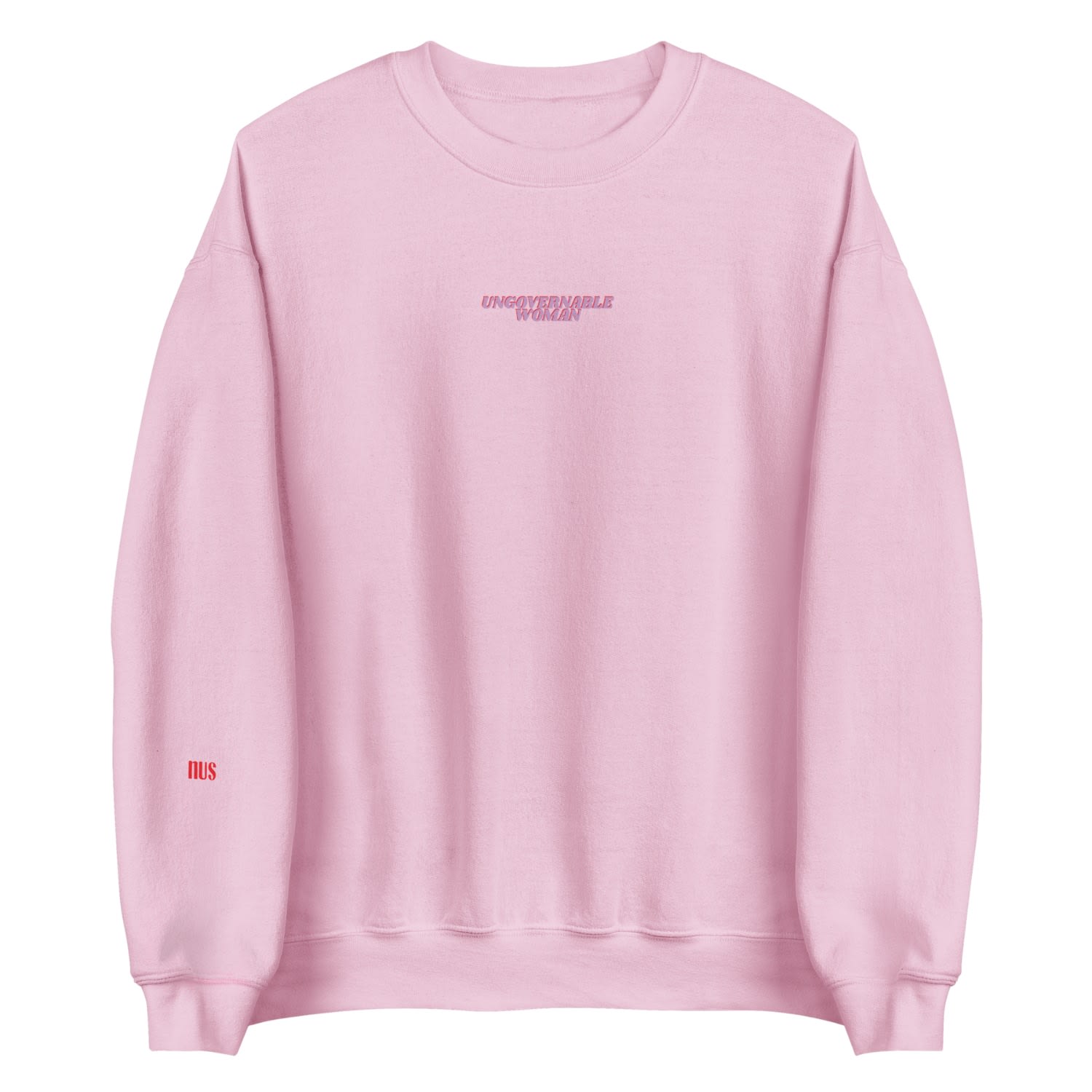 Women’s Pink / Purple Ungovernable Woman Sweatshirt - Pink & Purple Small Nus