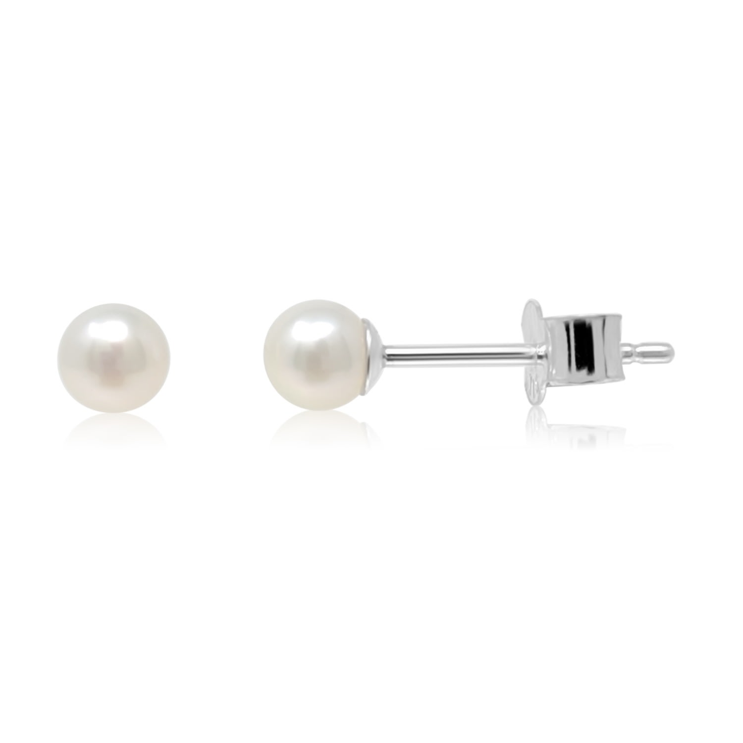 Women’s Mini Luna Sterling Silver Stud Earrings Kiri & Belle