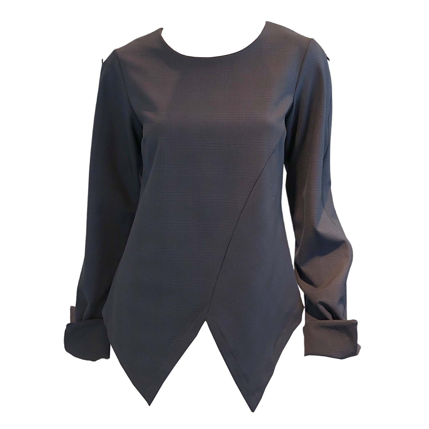 Women’s Black / Blue Roosevelt Top Extra Small Snider