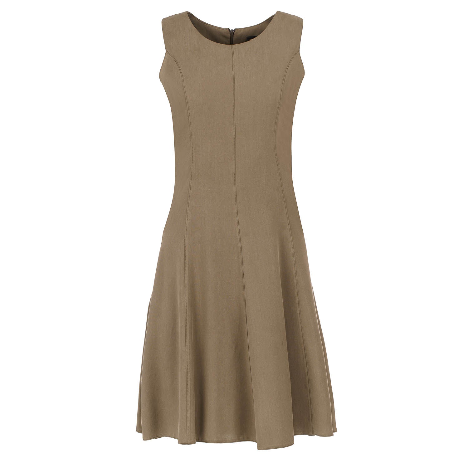 Women’s Green Olive Colour Cloche Dress Extra Large Conquista