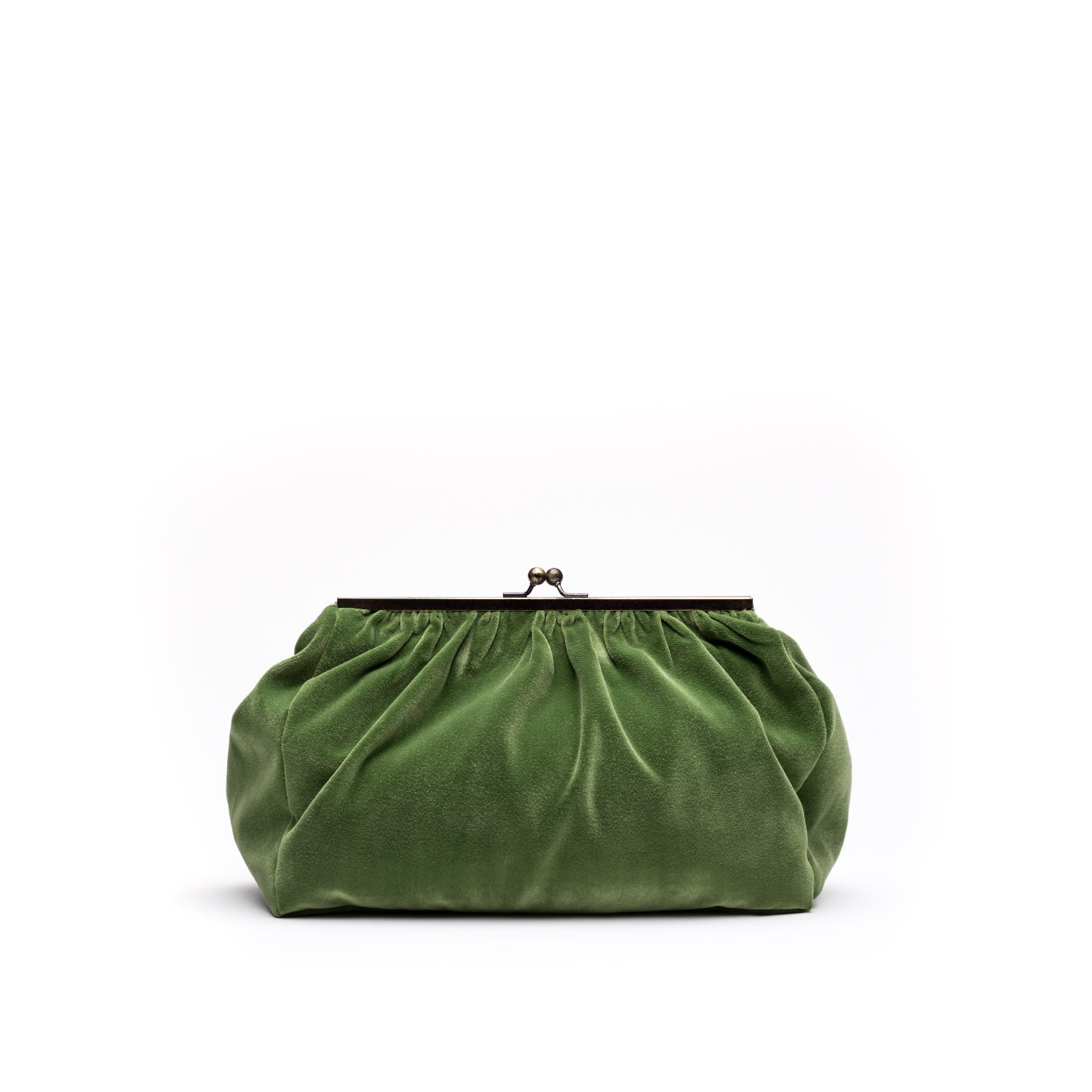 Women’s Porto Clutch - Velvet Green Danni Ro