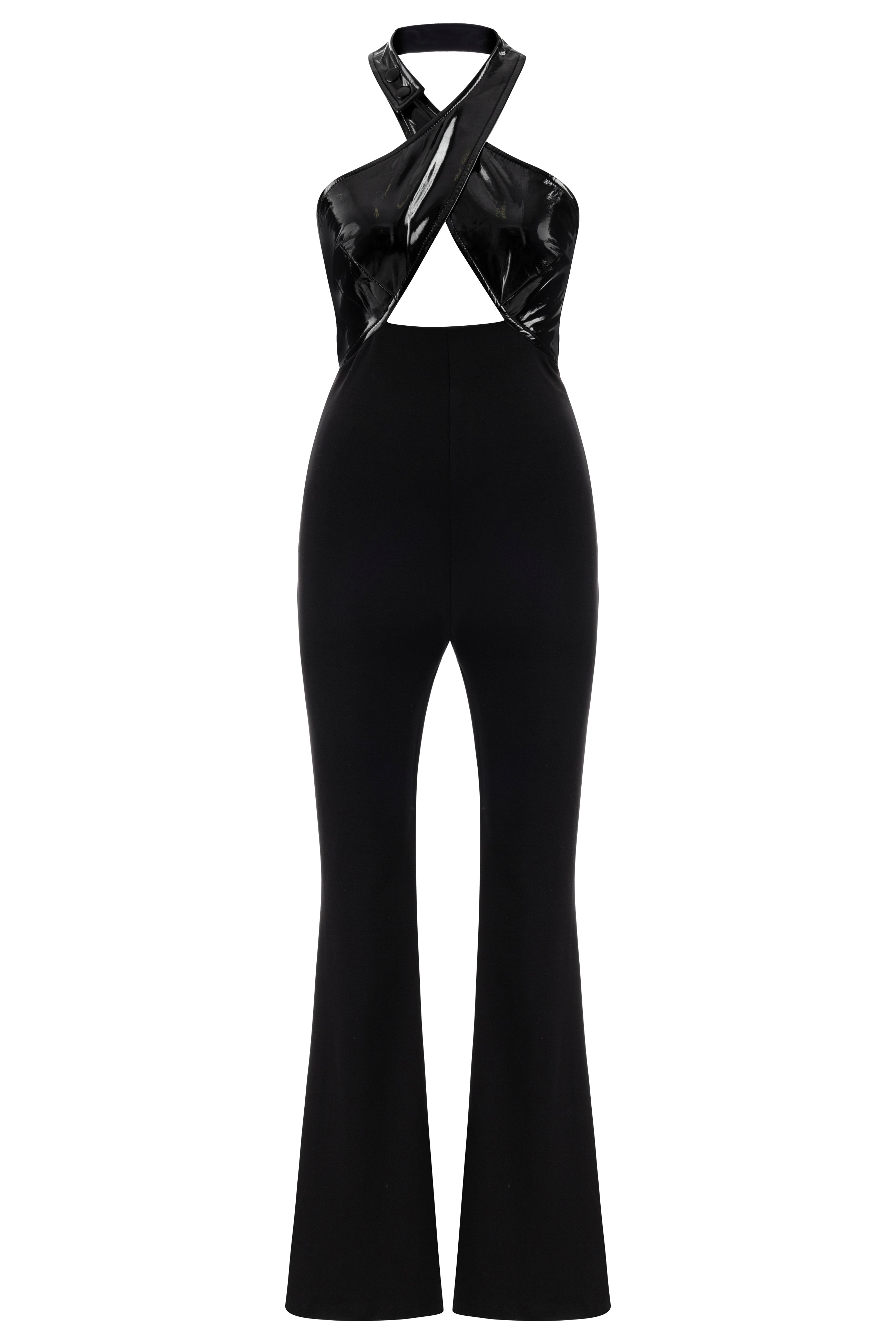 Women’s Black Voyager Jumpsuit Extra Small Khéla the Label