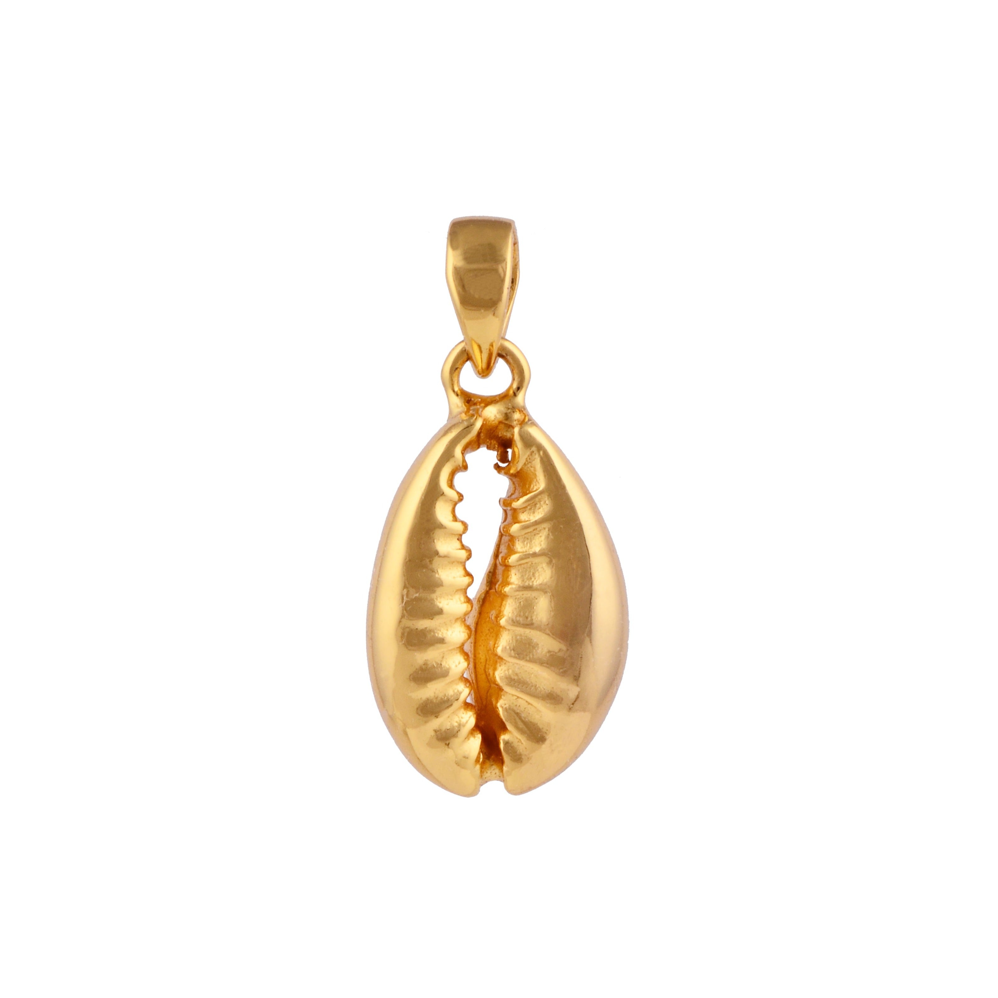 Women’s Cowry Shell Gold Pendant Cantik by Camilla