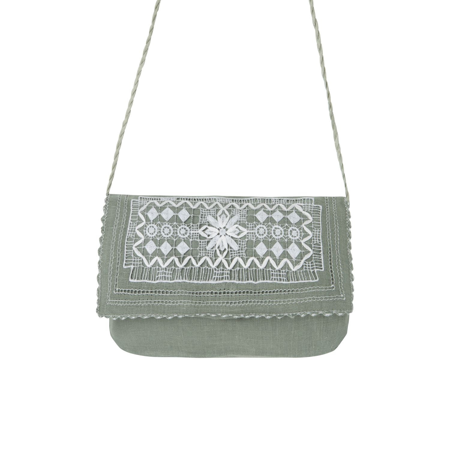 Women’s Varvara Mini Cross-Body Bag In Jungle Green One Size Balushka