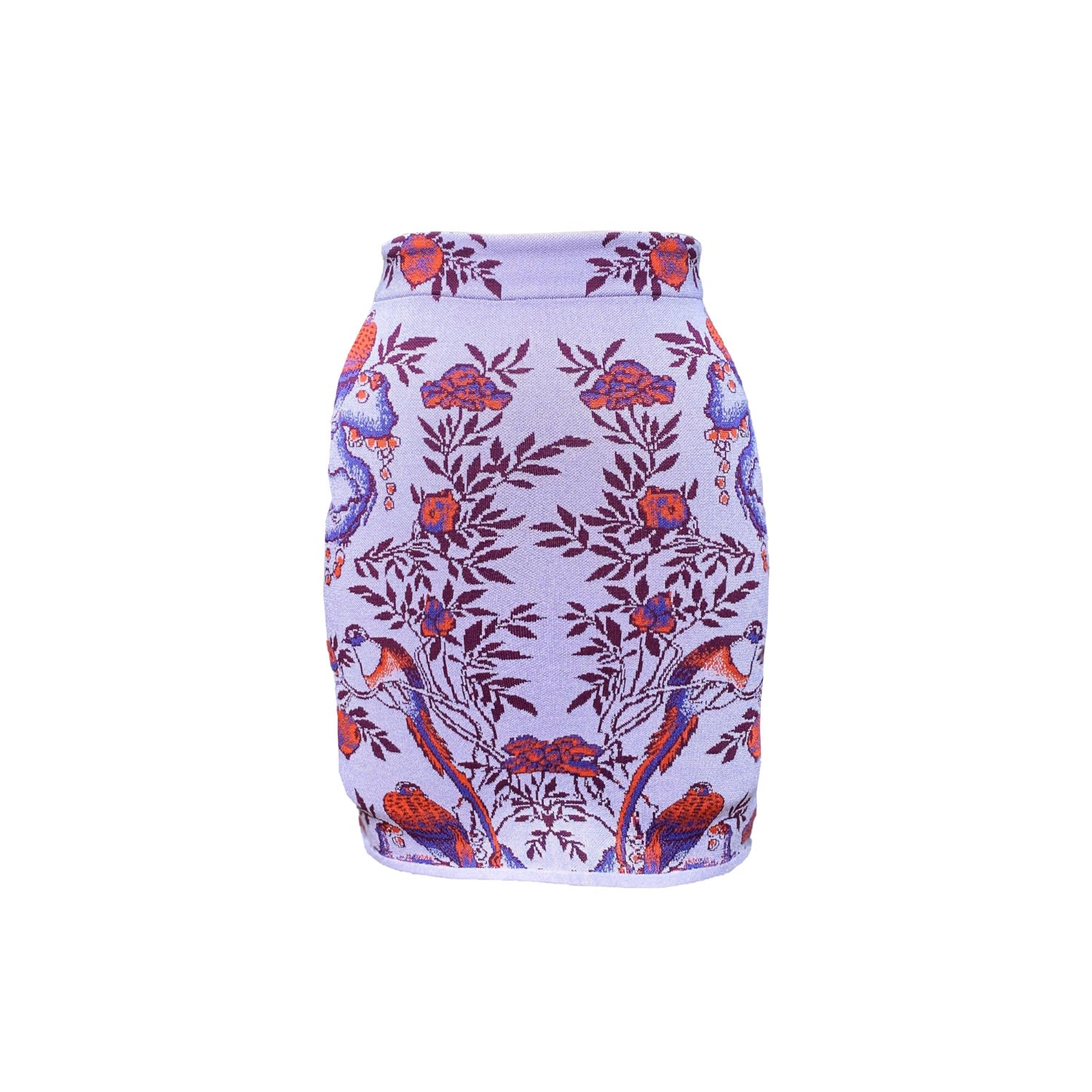 Women’s Alessia Bird Mini Skirt In Pastel Lilac Medium Viavai