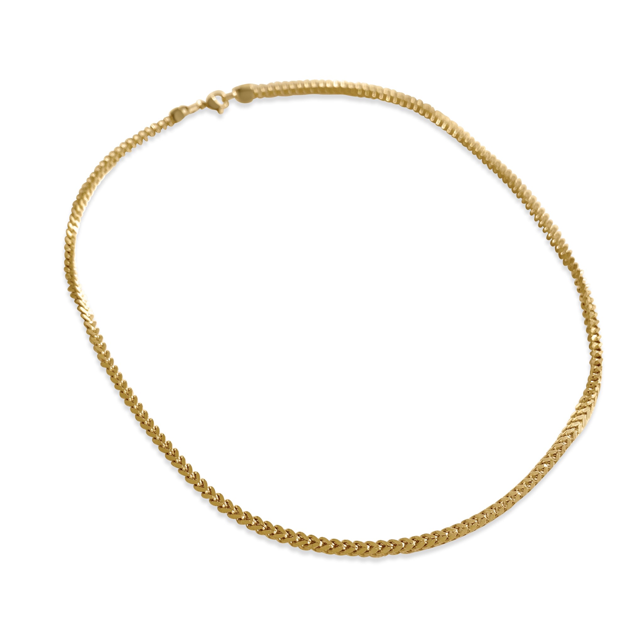 Women’s Gold Dainty Square Edge Necklace Anisa Sojka