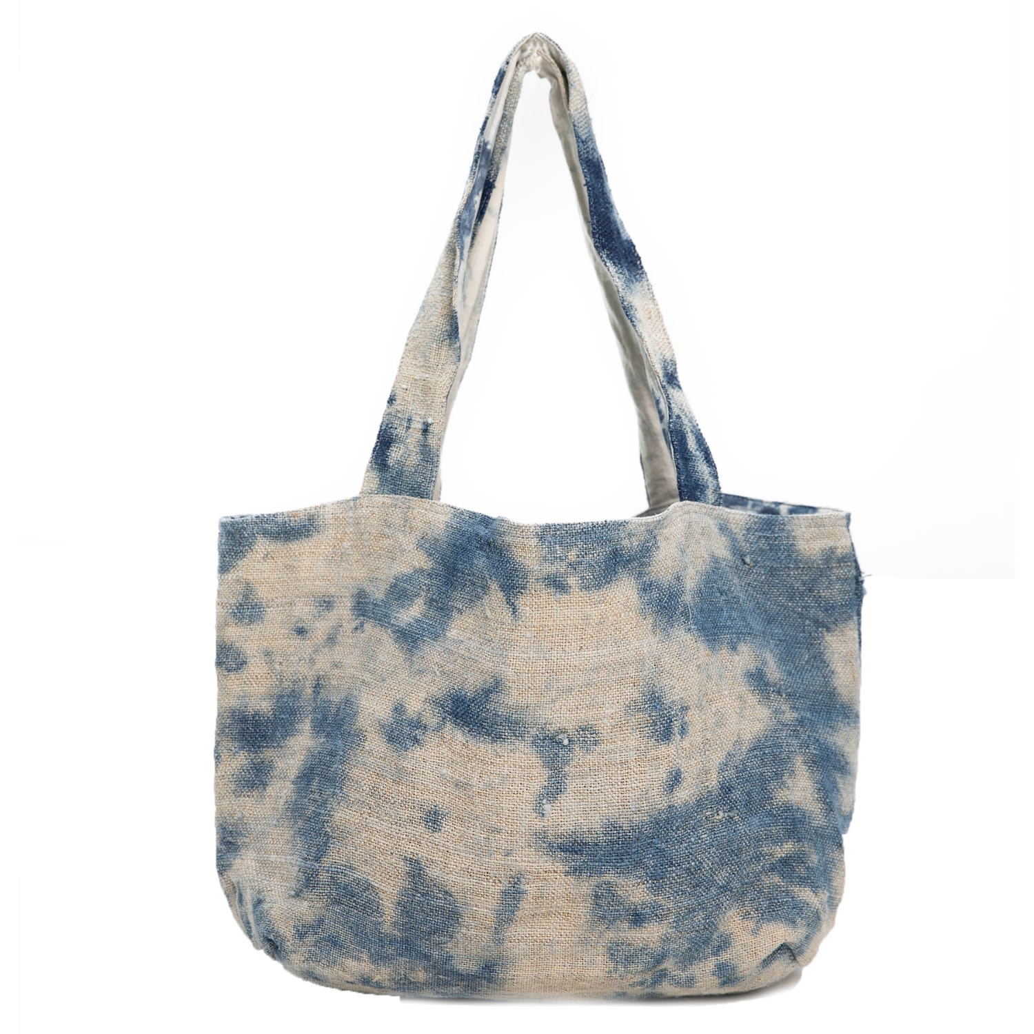 Women’s Blue / White Ice Dye Blue Maxi Bag Hemper Handmade’s. l.