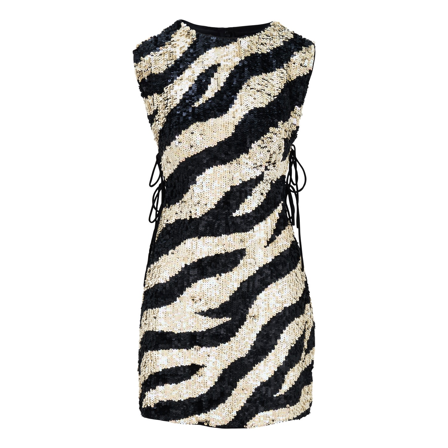 Women’s Fallon Dress In Zebra Sequin 7Xl Raevynn