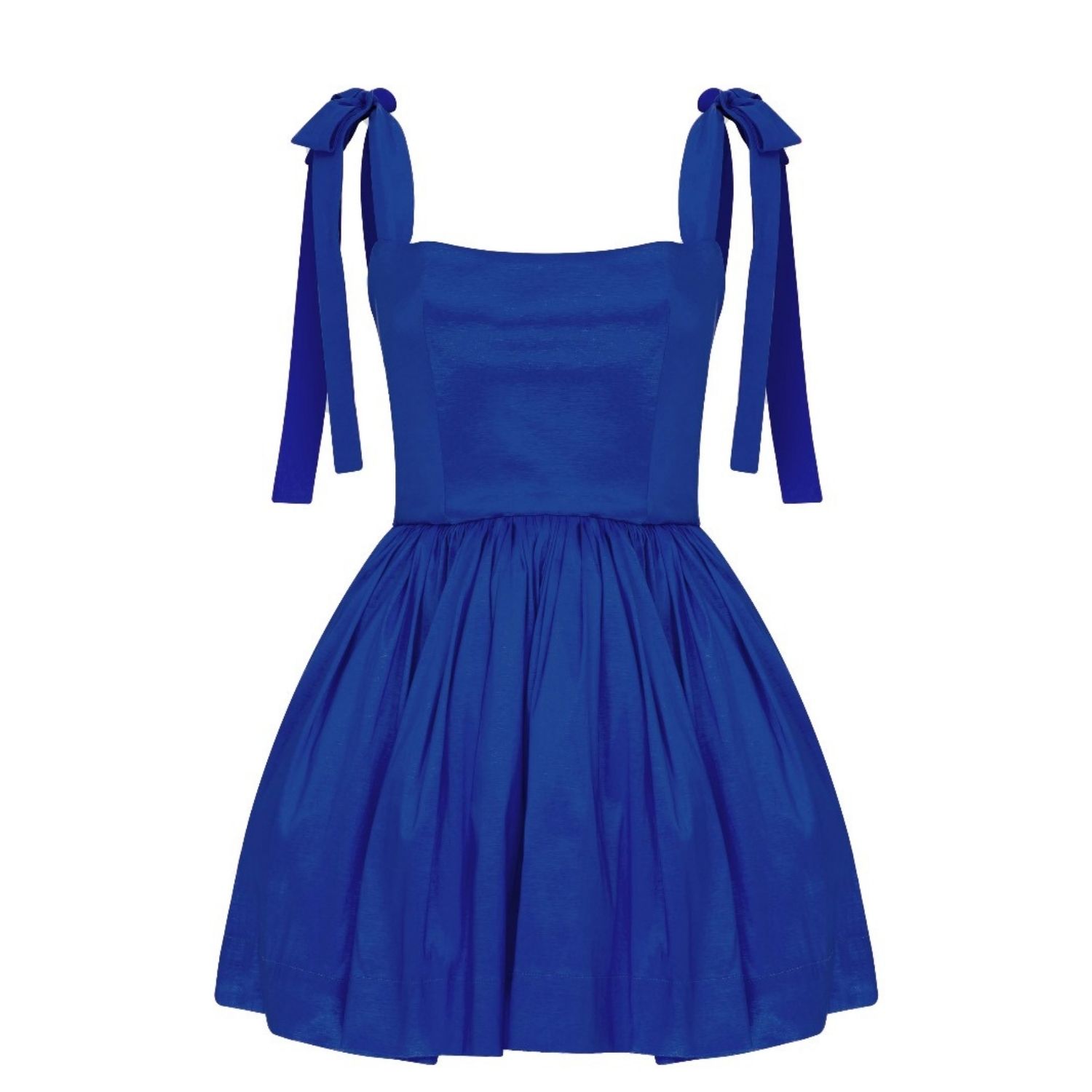 Women’s Blue Sibby Mini Dress In Bleu Small Nazli Ceren