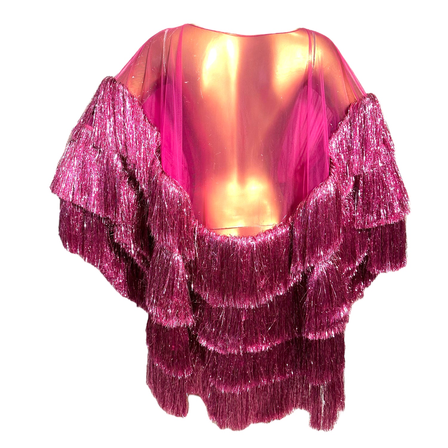 Women’s Pink / Purple Luxe Backless Pink Bonbon Chacha Dress One Size Julia Clancey