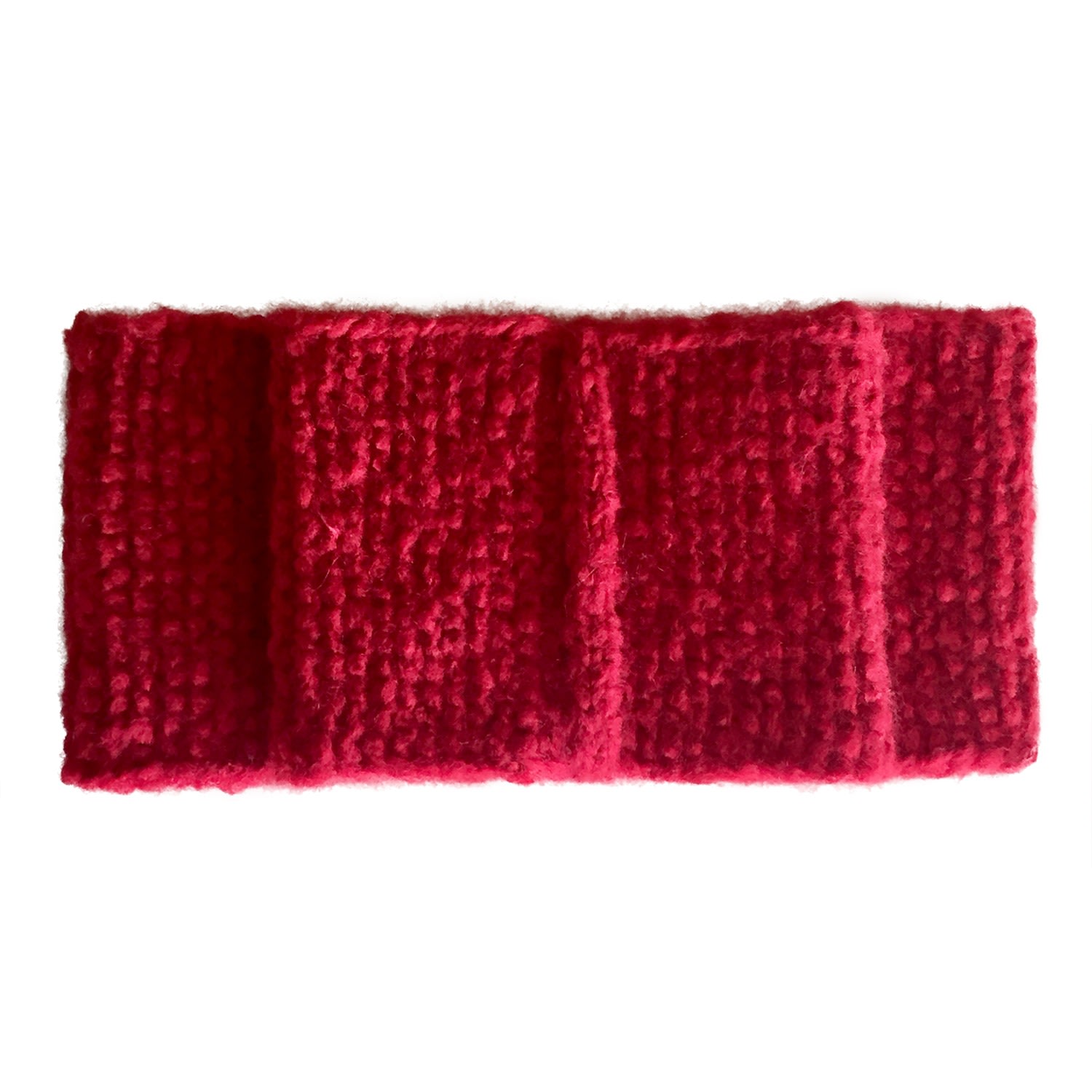 Women’s Paris Hand-Knitted Cashmere Diadem In Red Grace Cashmere Zurich