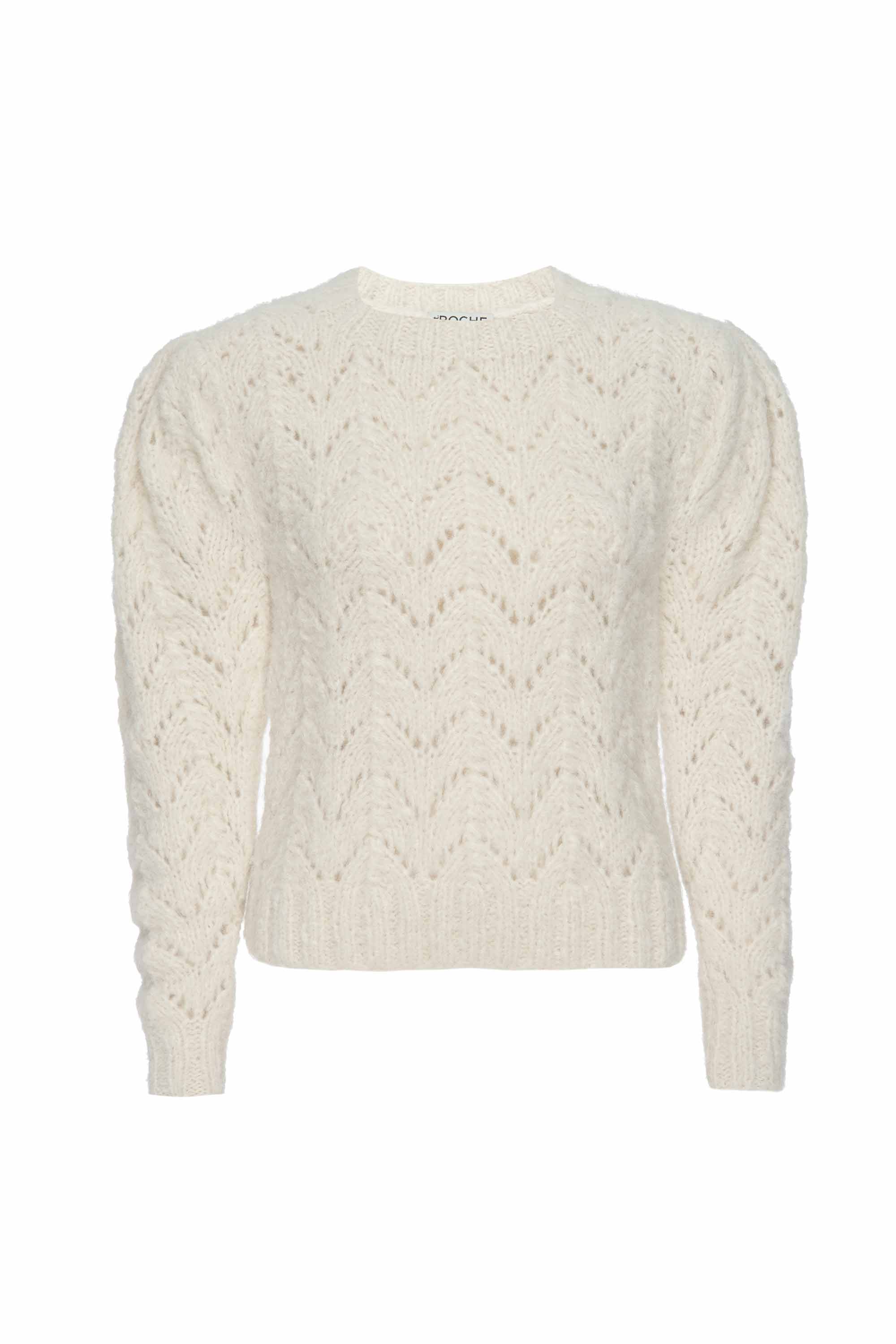 Women’s White Ivy Sweater - Ivory Large St. Roche