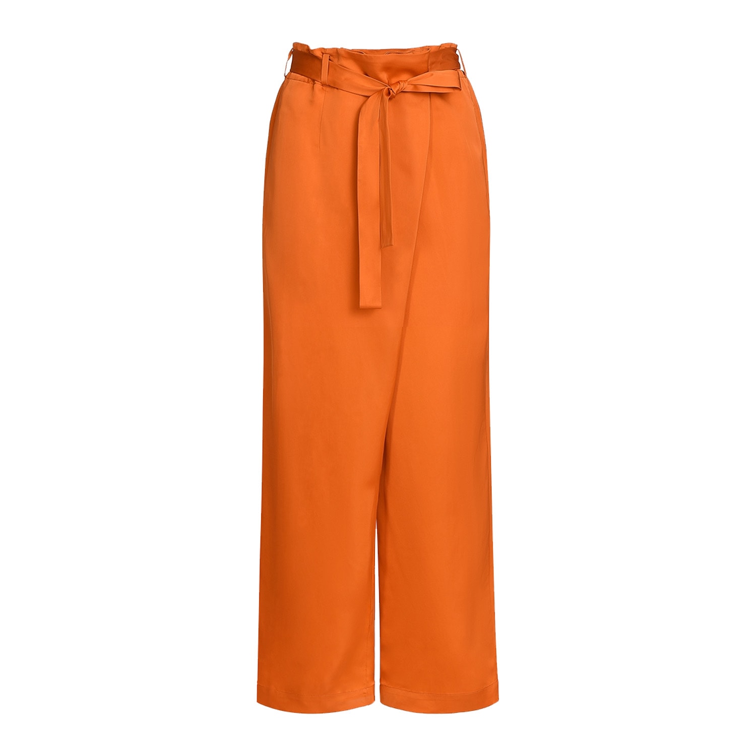 Women’s Yellow / Orange Neza Wrap Trousers - Apricot Small Asantii