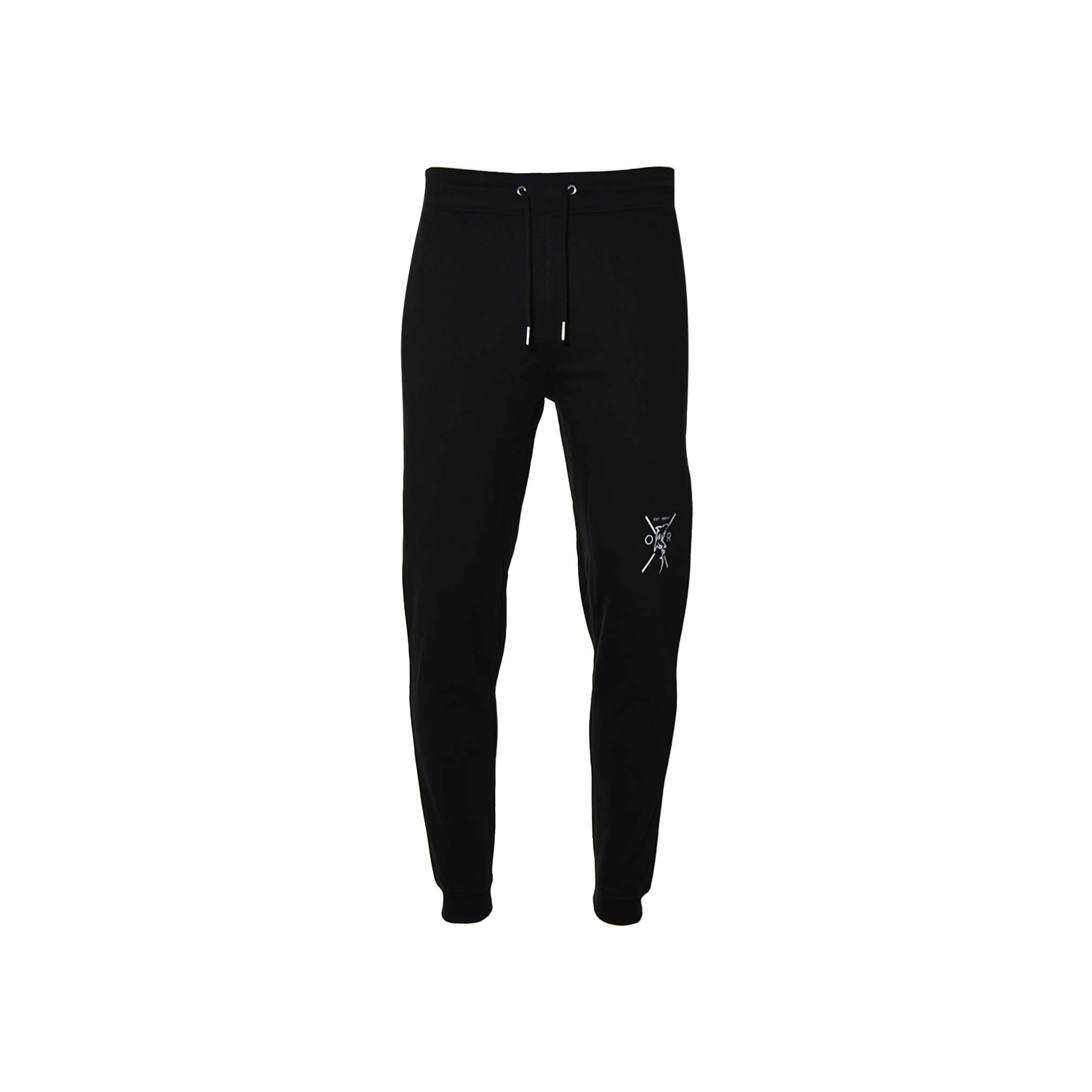 Men’s Tapered Jogger Pants - Black Small Ocean Rebel