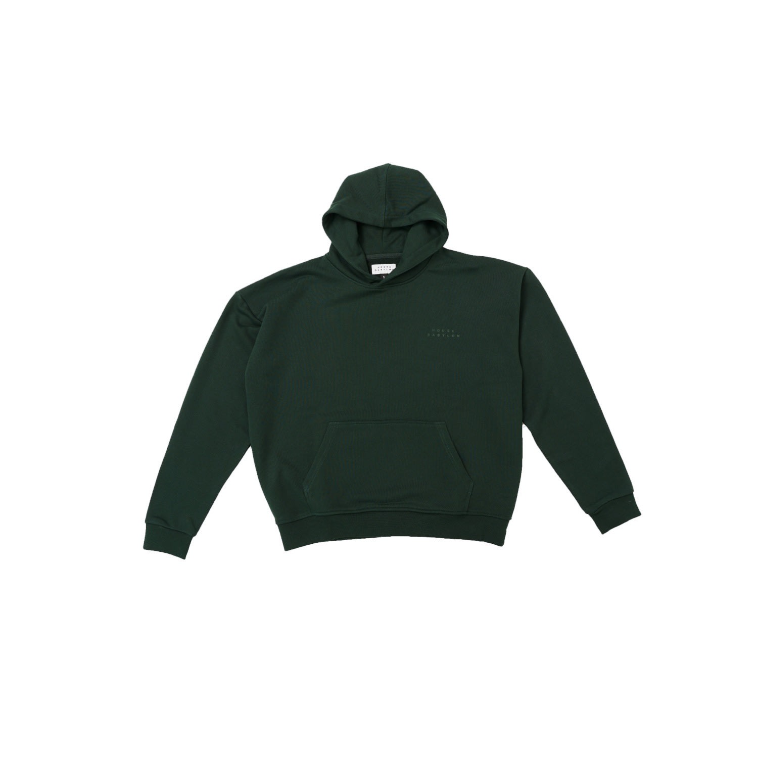 Women’s Hoodie - Green Small House Babylon