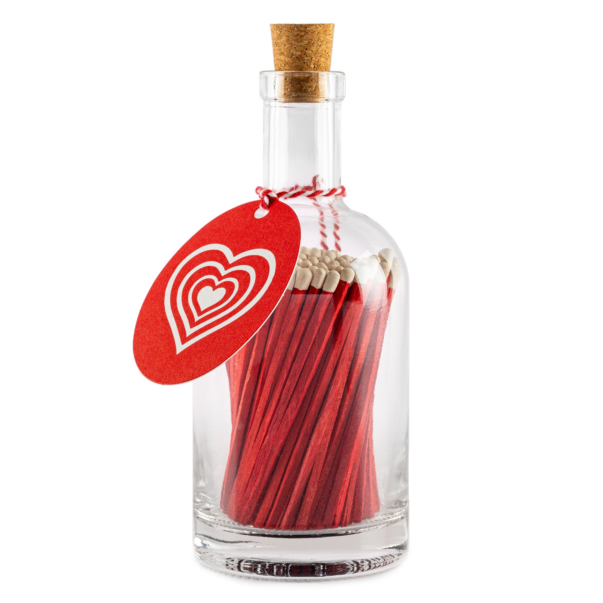 Red Heart Match Bottle Cahm
