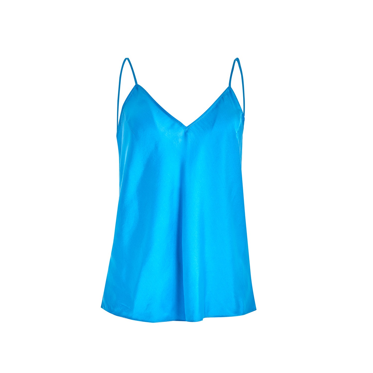 Women’s Bond Azure Blue Camisole - Silk Large Secret Mission